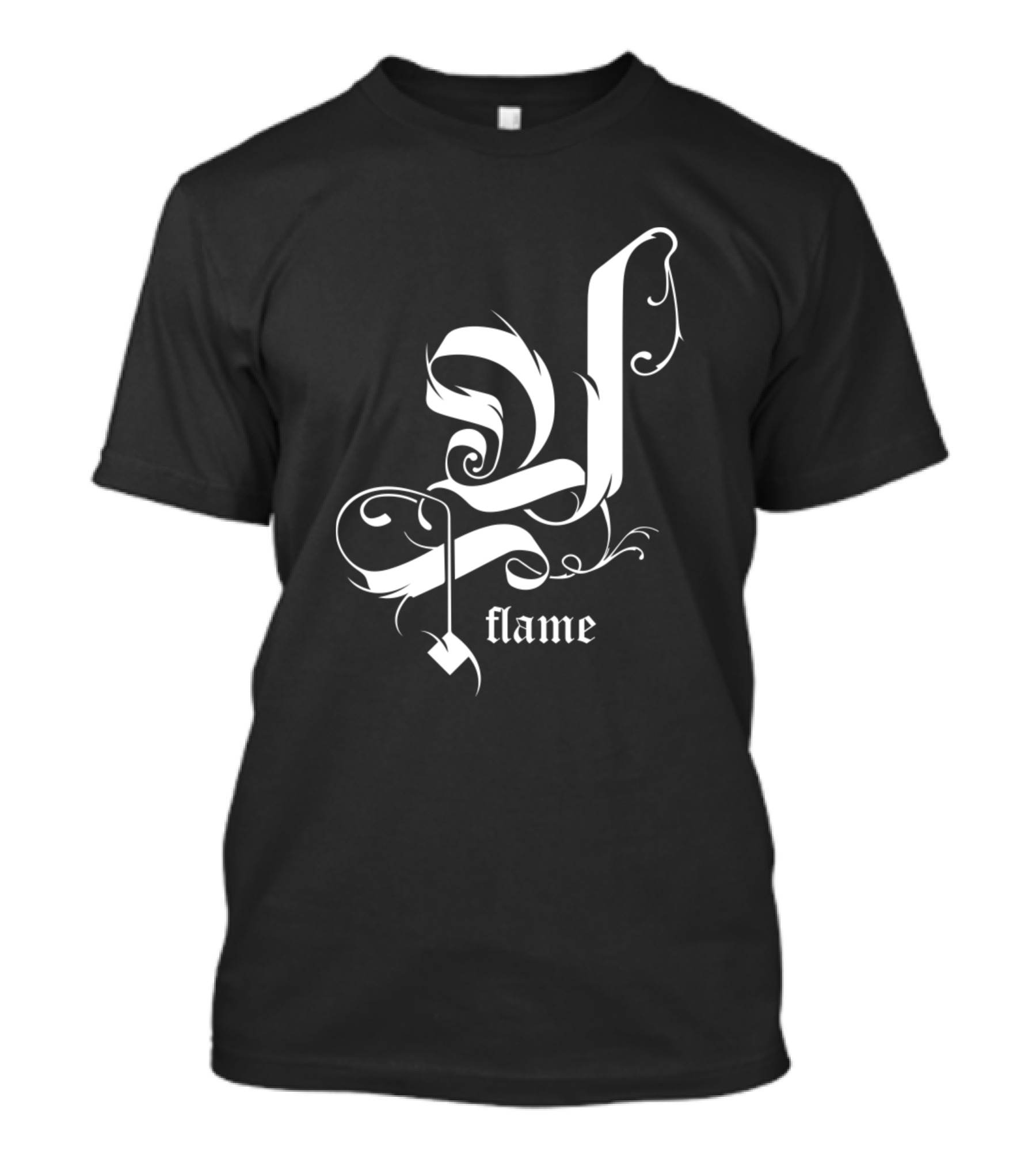 Lahab Flame Stylish Arabic Calligraphy T-Shirt