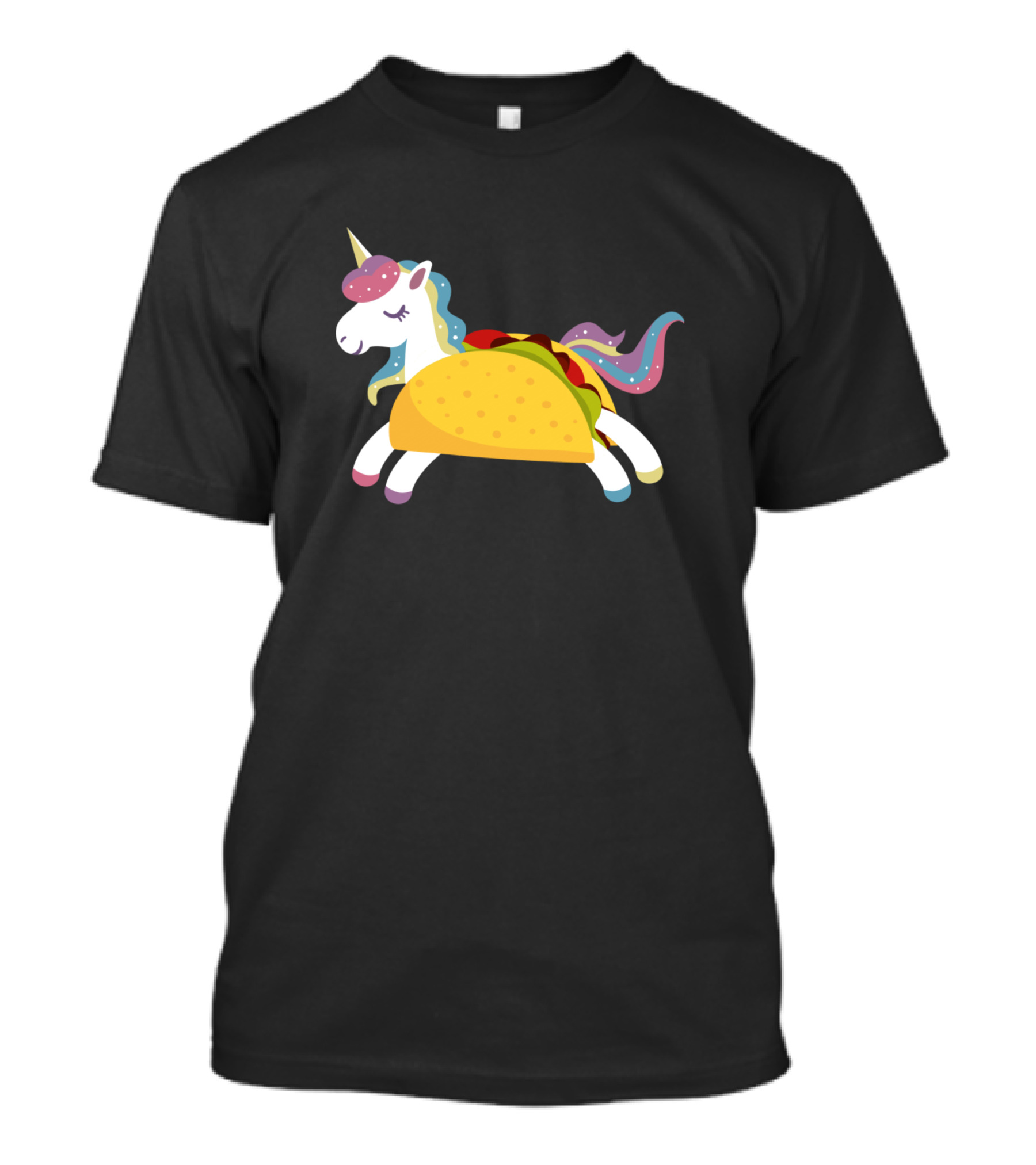 Taco Unicorn Animal Unique Idea For Mexi Fantasy Fusion T-Shirt