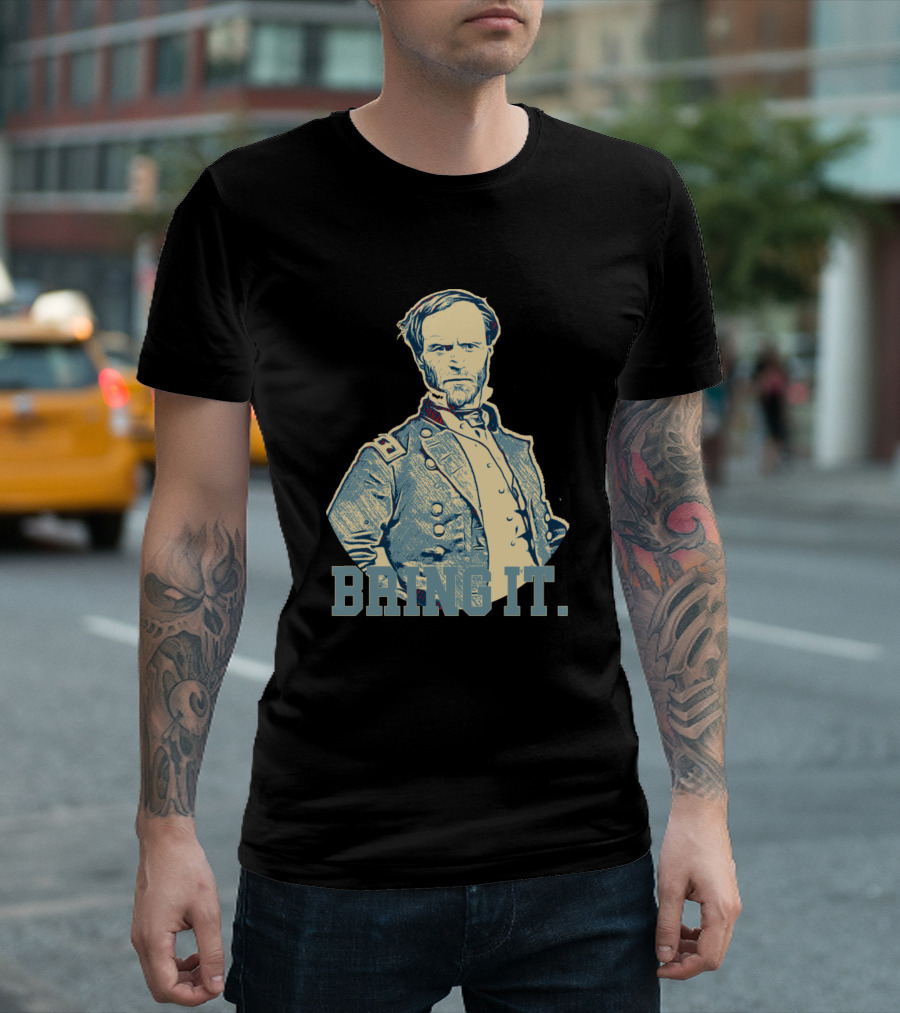 Bring It Sherman Hope Colors Commanding Presence T-Shirt