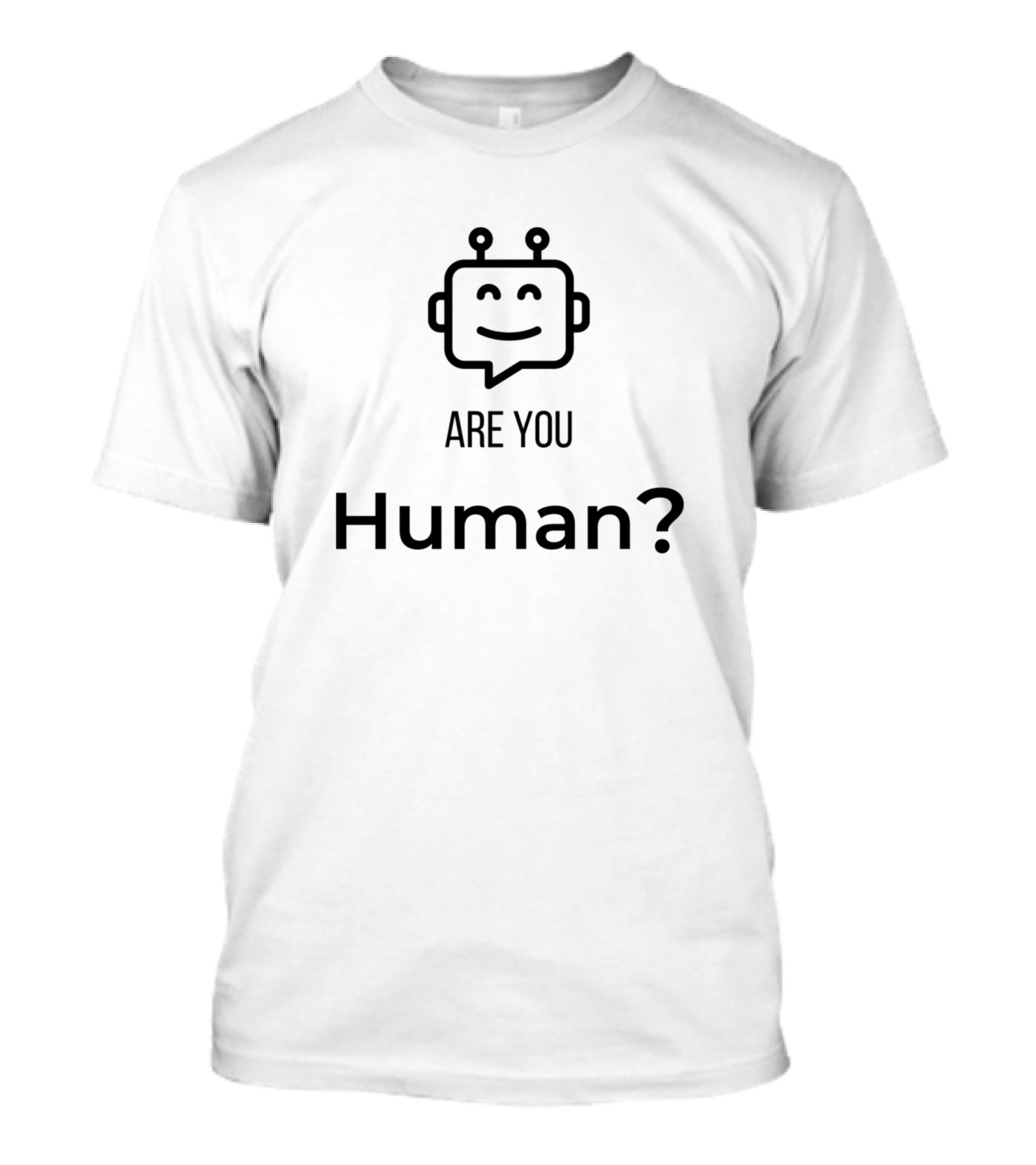 Are You Human Funny Ruby Programming Robot T-Shirt