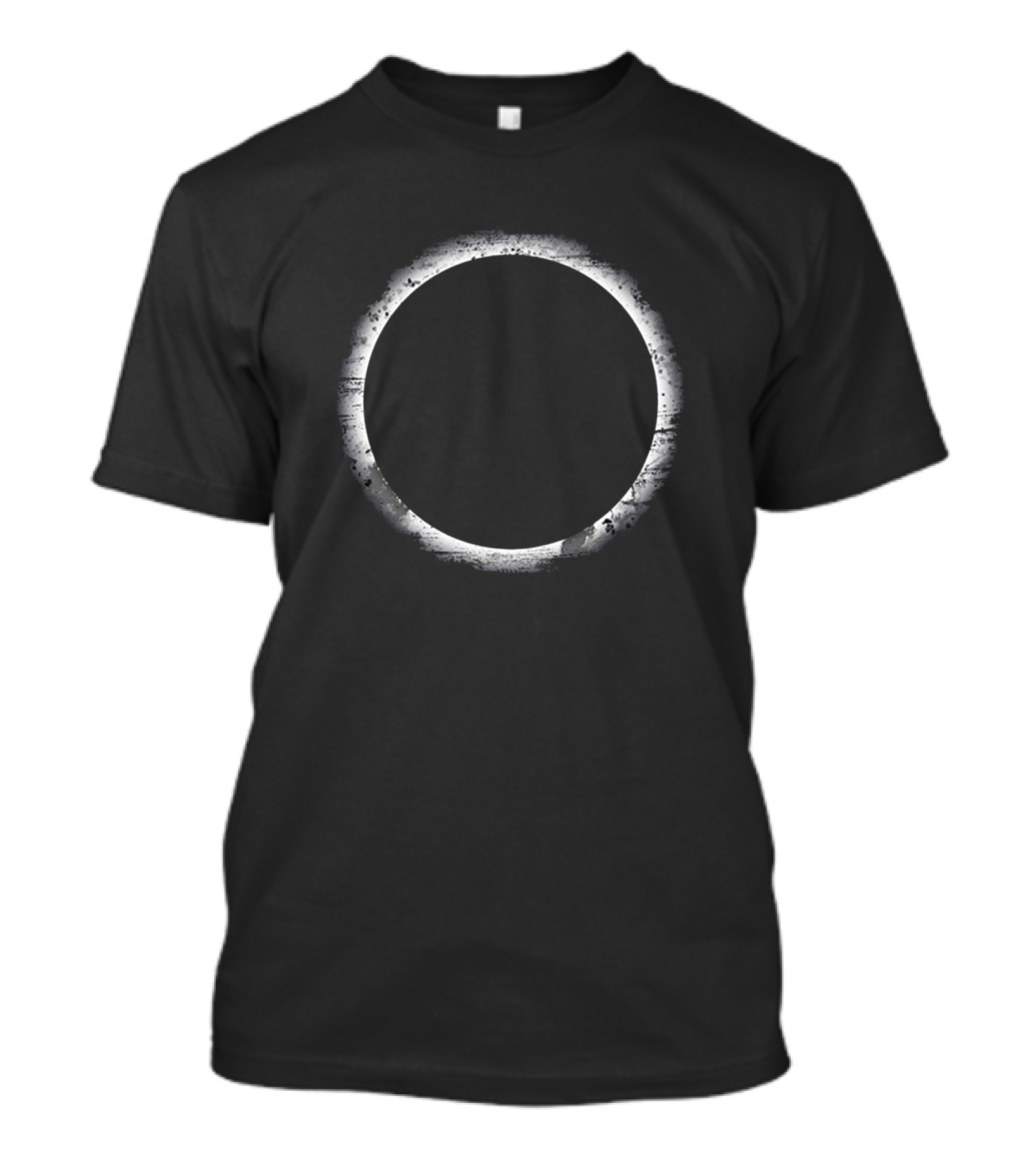 Night In The Moon Eclipse Circle T-Shirt