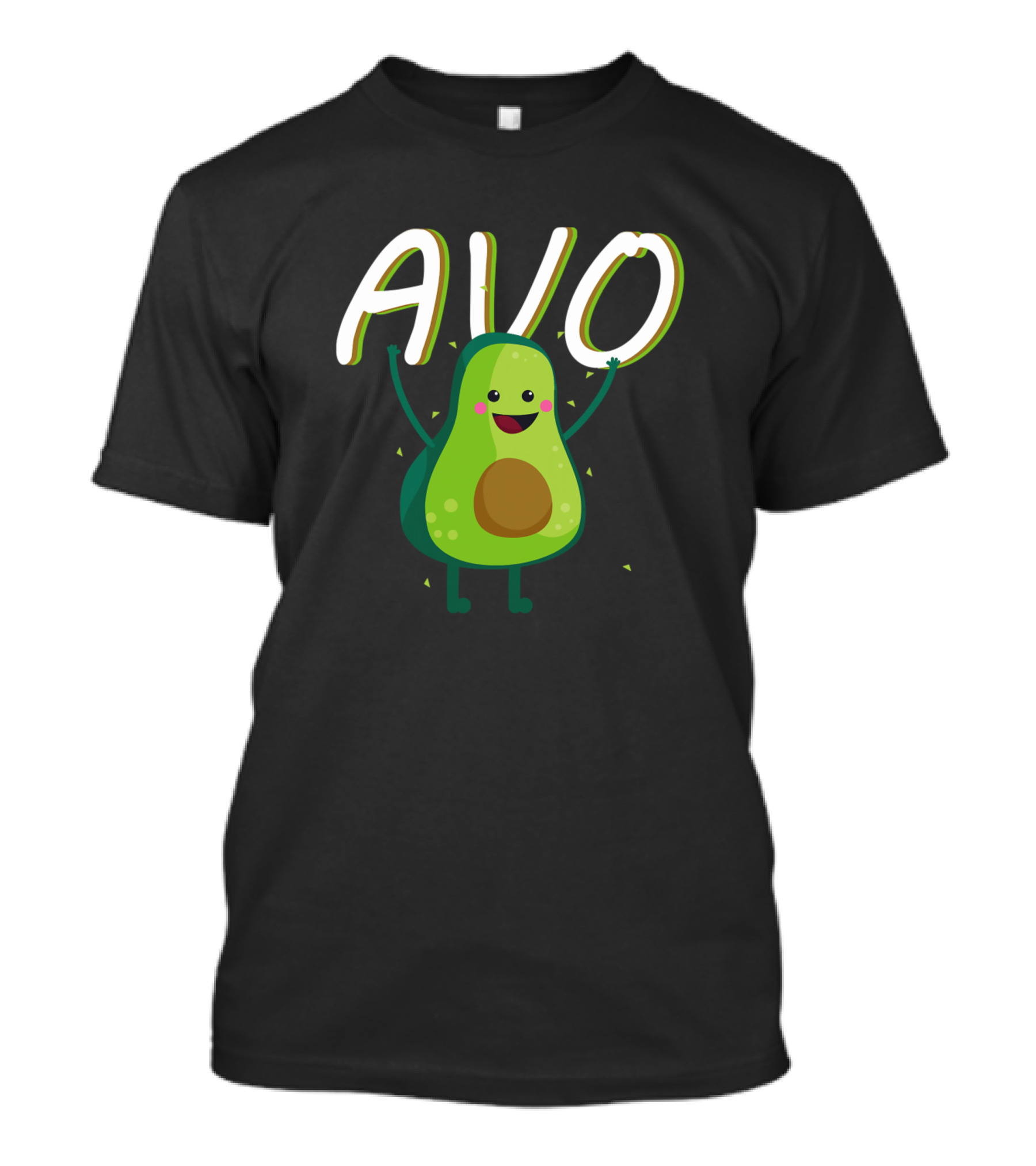 AVO Avocado Vegan Vegetarian Couples Partners T-Shirt