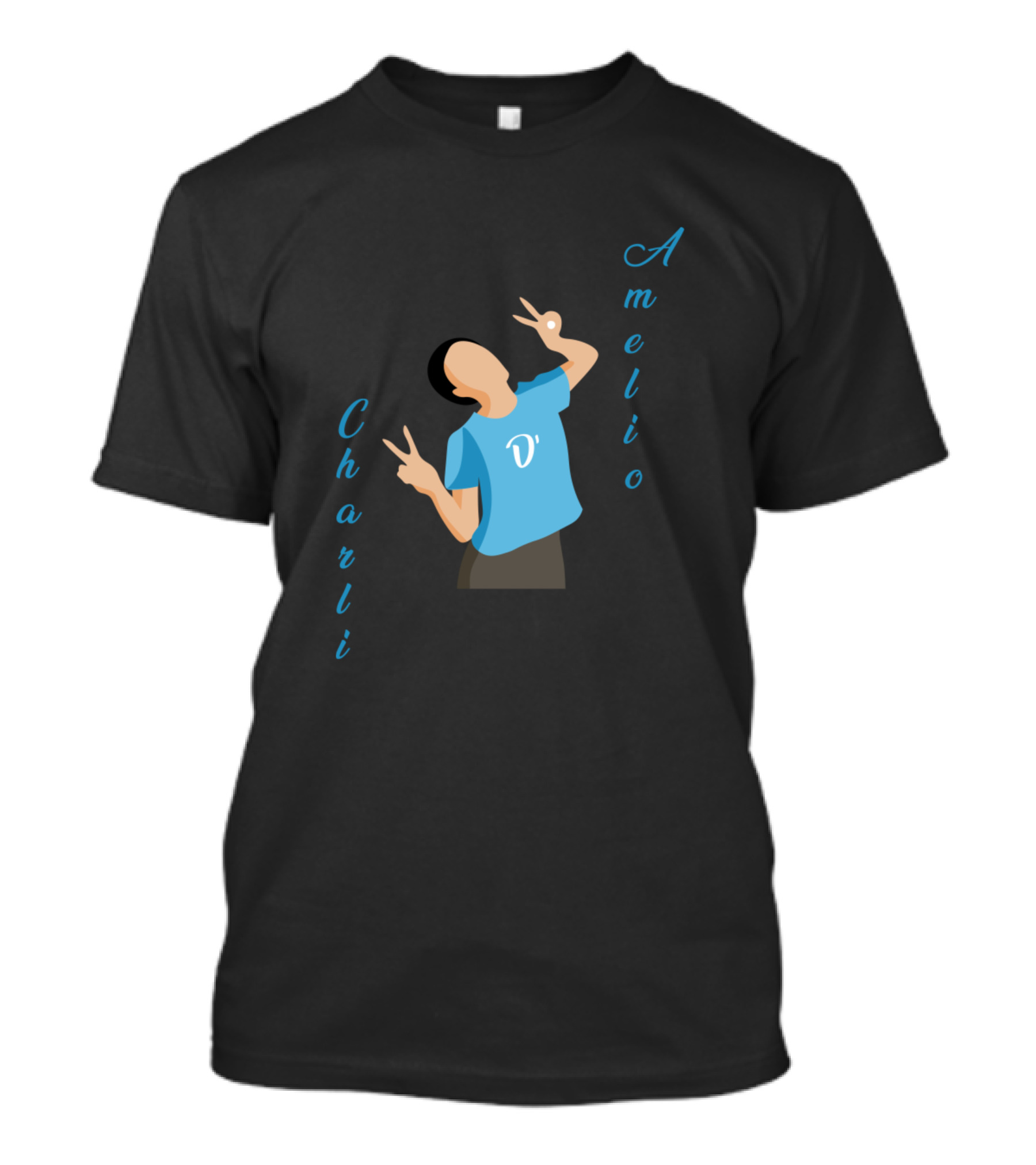 Charli D'Amelio Peace Pose T-Shirt
