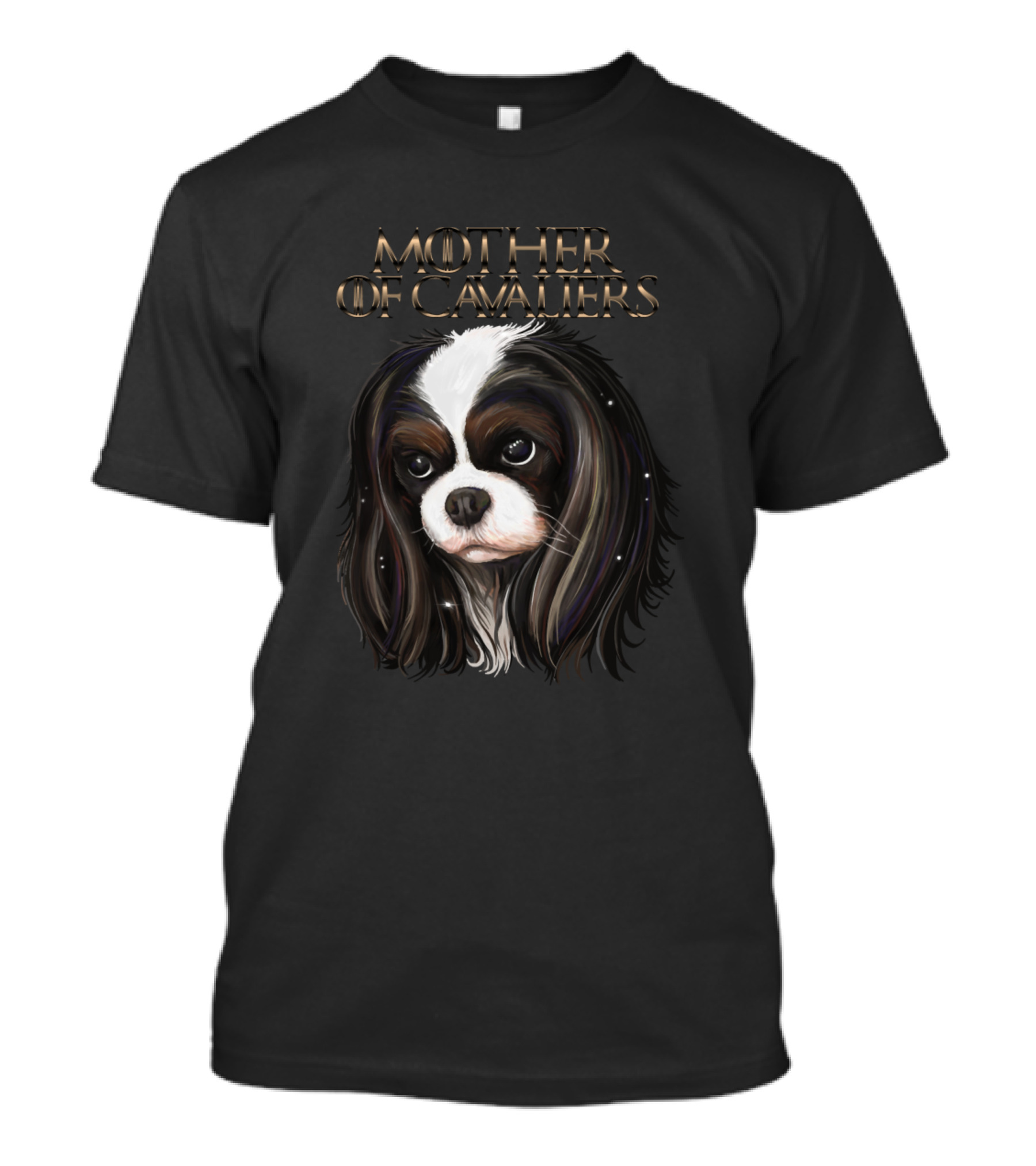 Mother Of Cavaliers King Charles Spaniel Dog Puppy T-Shirt