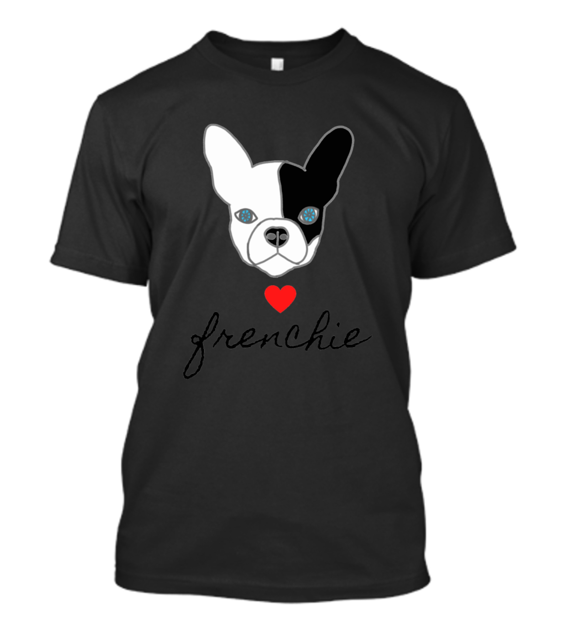 Frenchie Heart Love T-Shirt