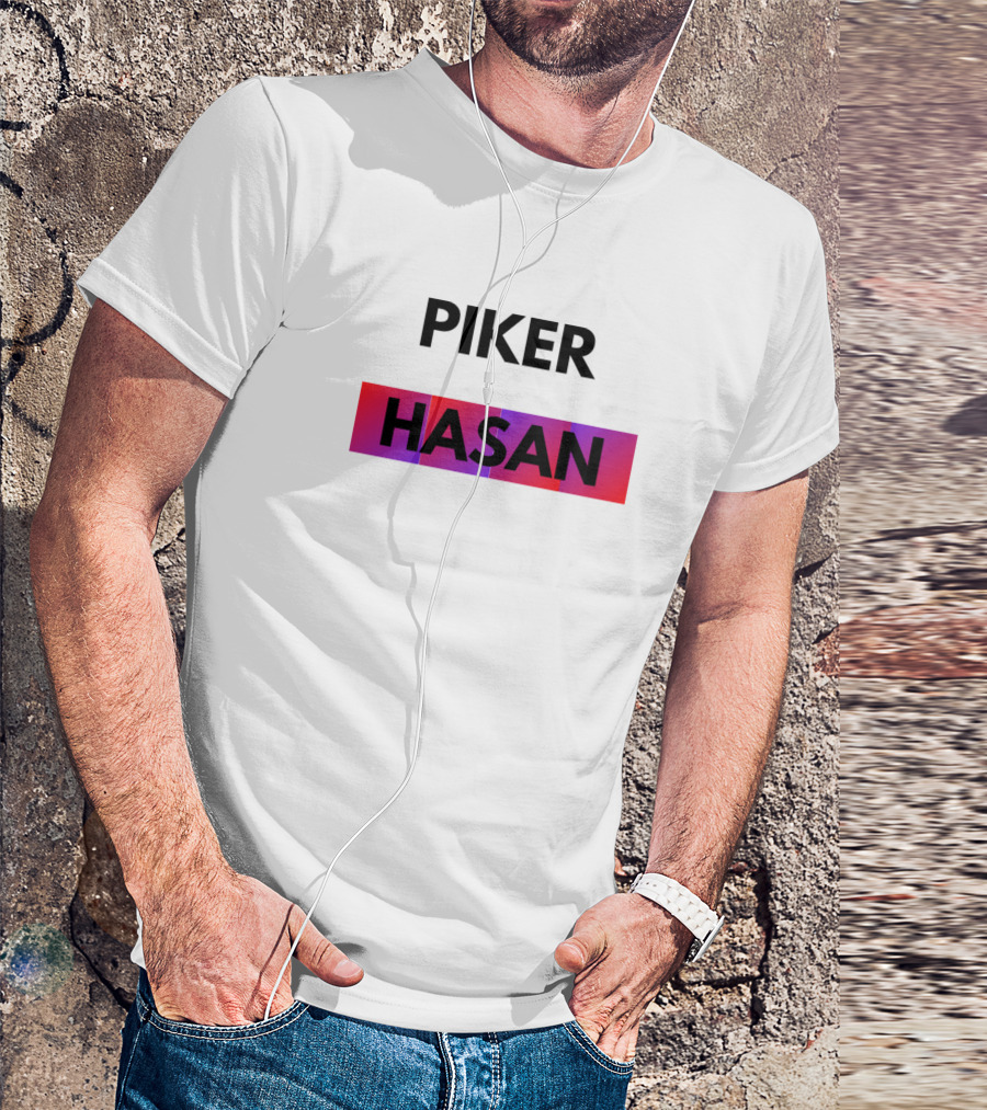 Piker Hasan Bold Color Blocks T-Shirt