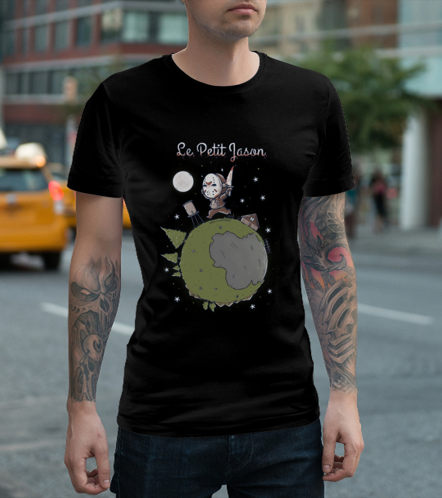 Le Petit Jason Friday The 13th Mashup Planet T-Shirt