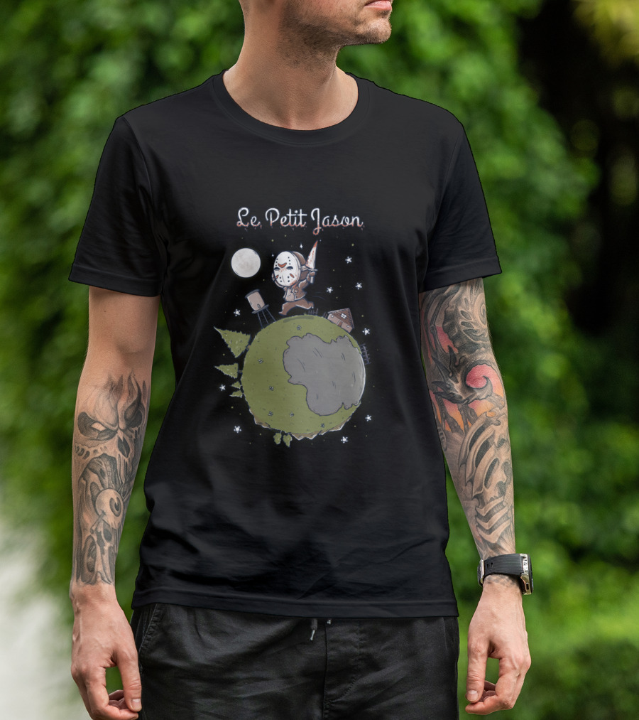 Le Petit Jason Friday The 13th Mashup Planet T-Shirt