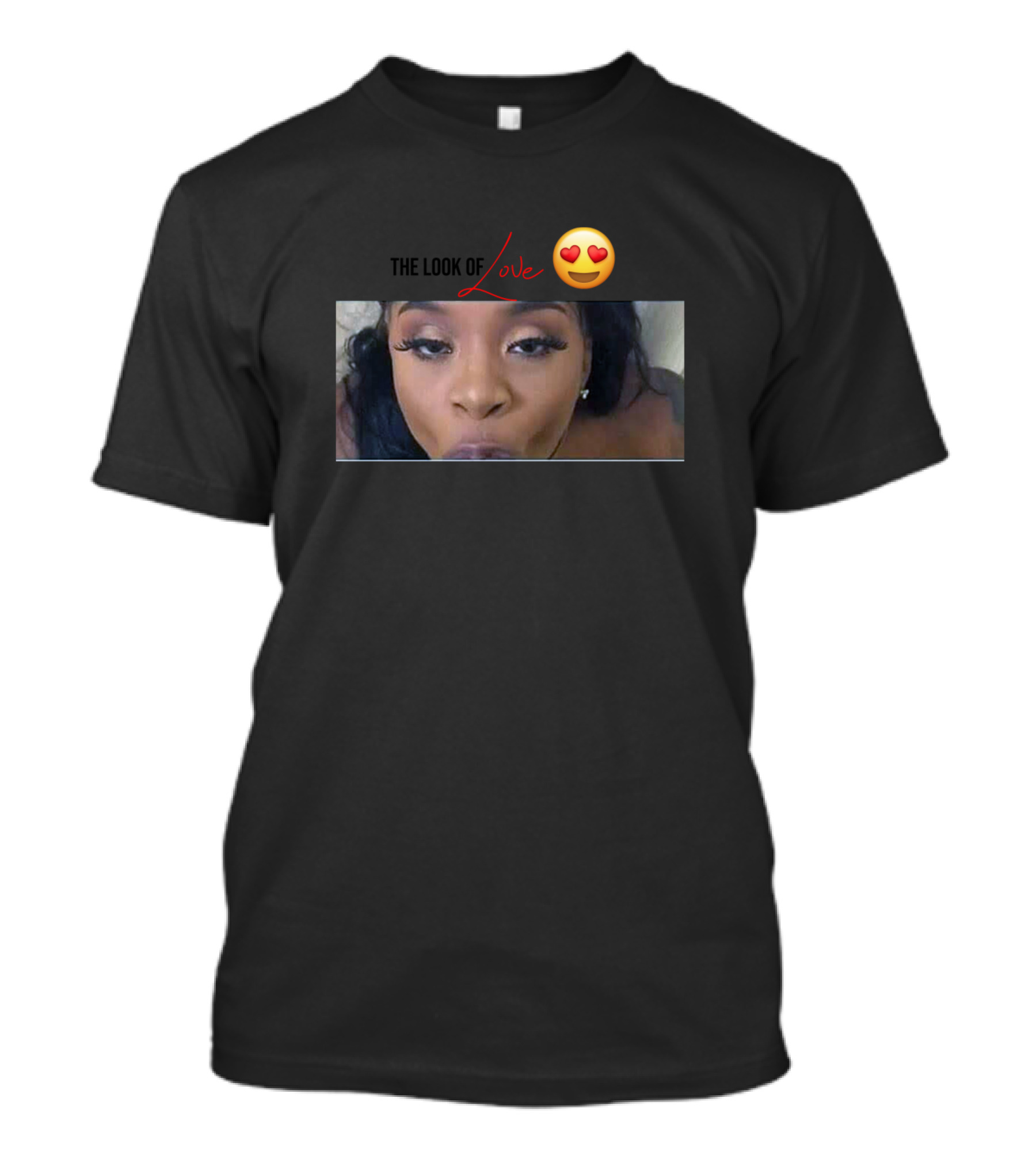 The Look Of Love Heart Eyes Emoji T-Shirt