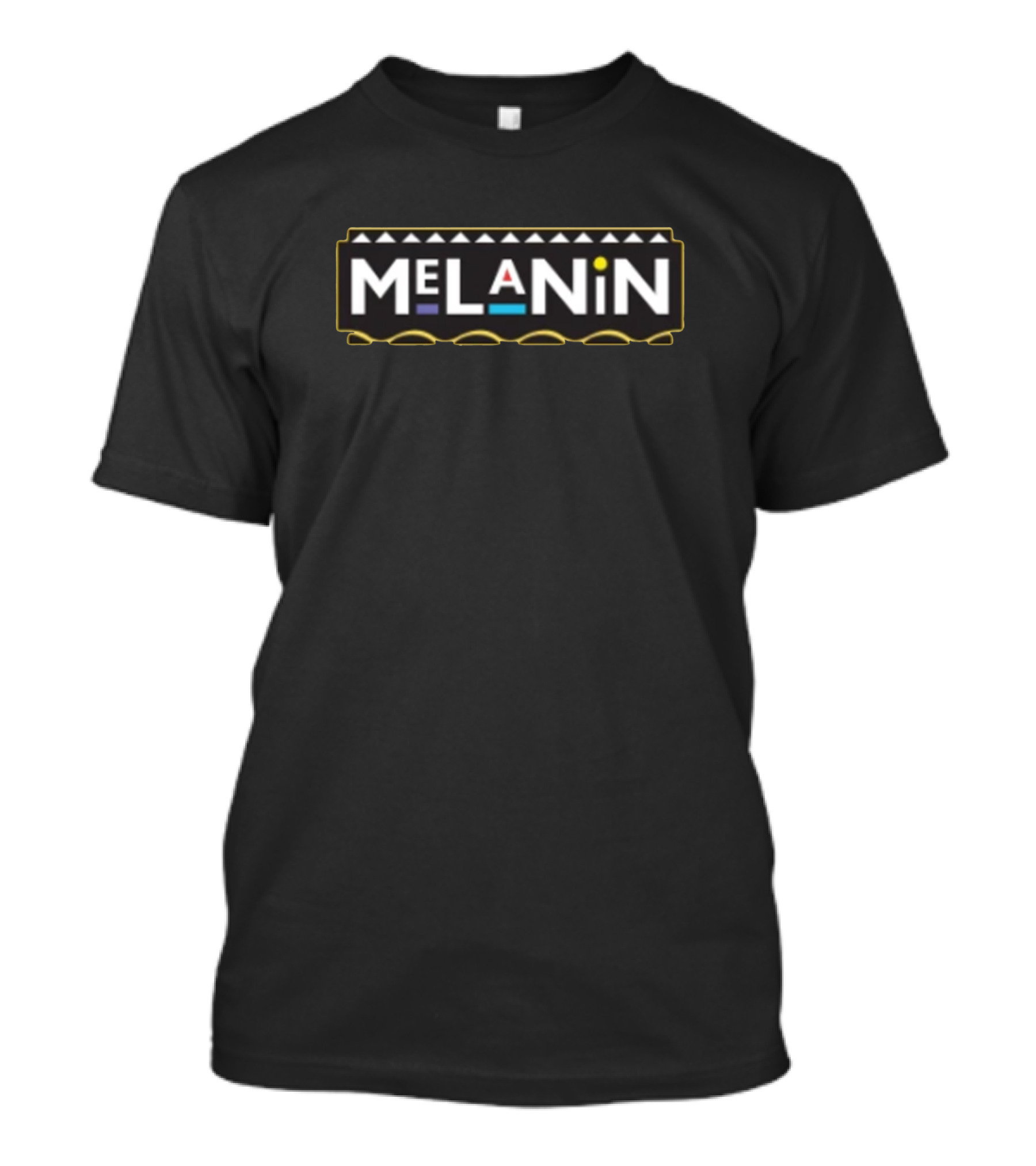 MELANIN African Pattern Style Block T-Shirt