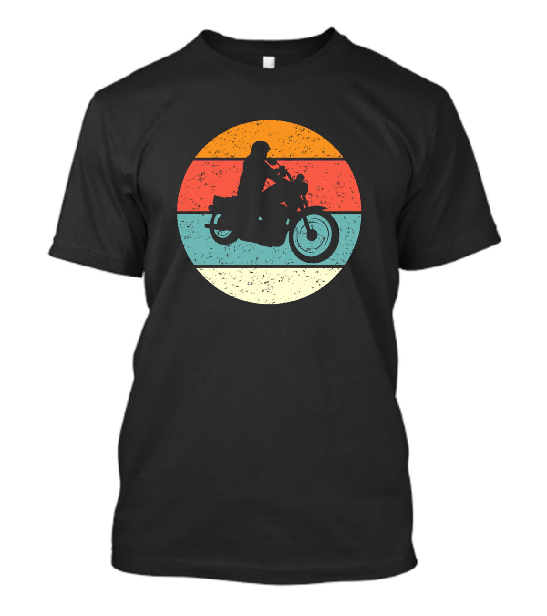 Retro Motorcycle Bike Biker Classic Vintage Motorcycl T-Shirt