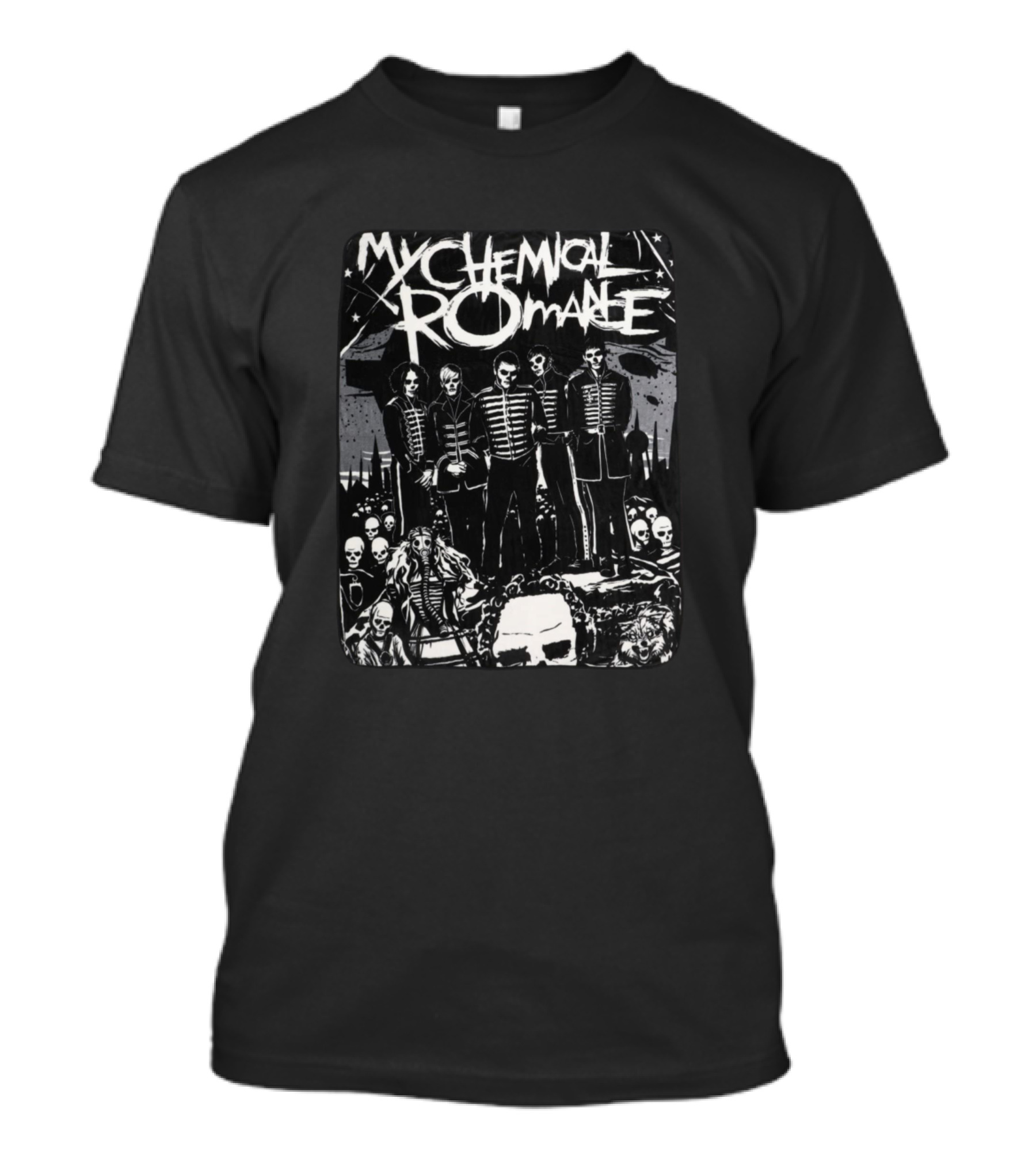 My Chemical Romance The Black Parade Reunion Skeleton T-Shirt