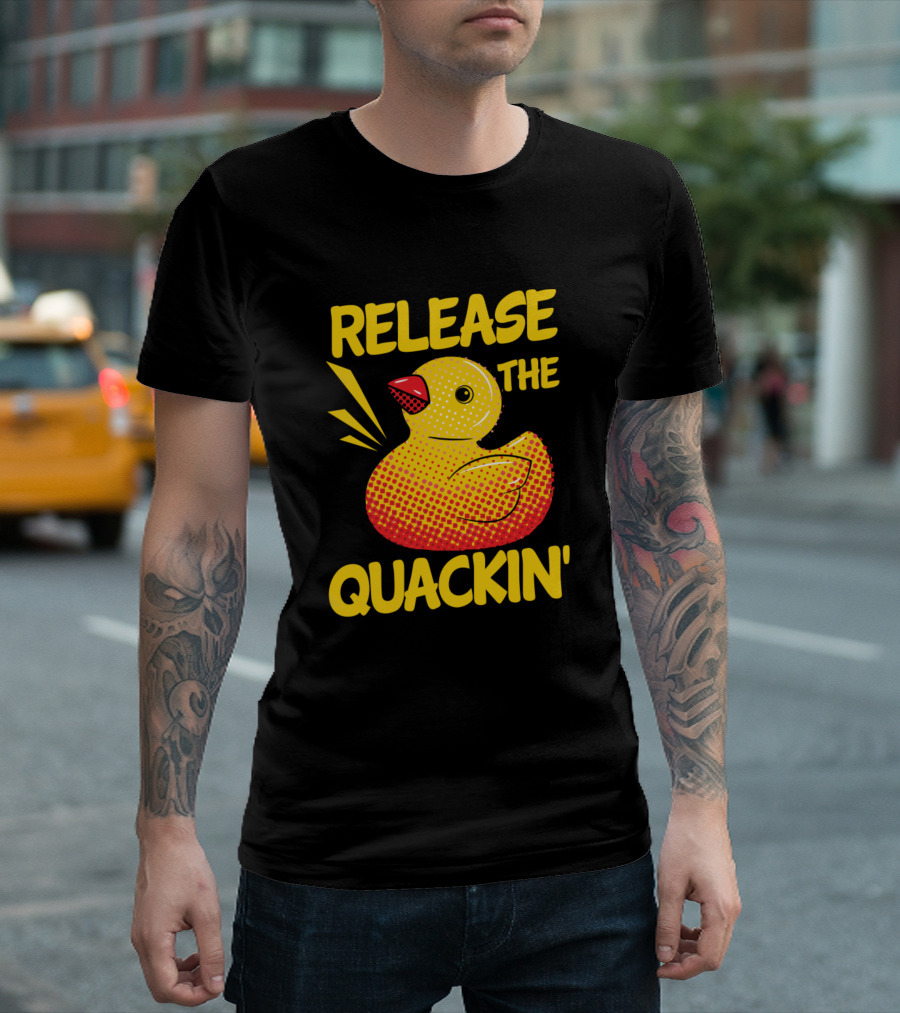 Release The Quackin Rubber Duck Pop T-Shirt