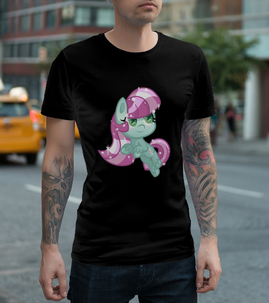Unicorn Funny Happy New Hot Trend Pony Sparkle Cute Character T-Shirt