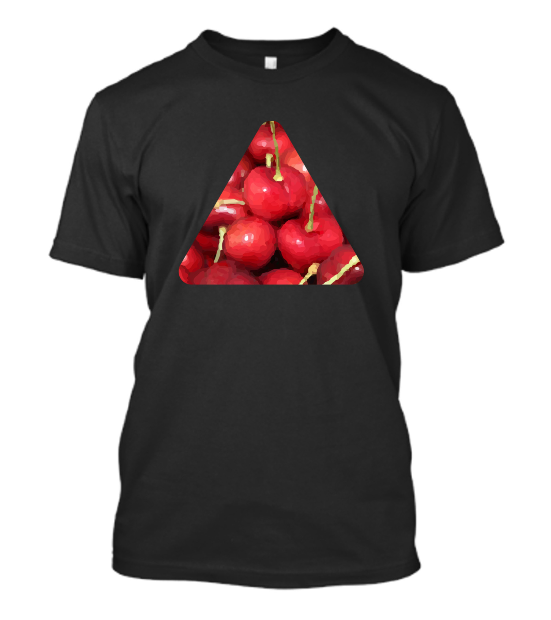 Big Boy Cherry Triangle Fruit T-Shirt
