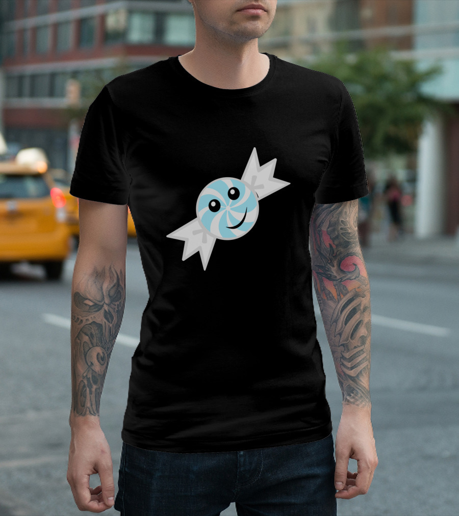 Candy Swirl Smiley Wrapper T-Shirt