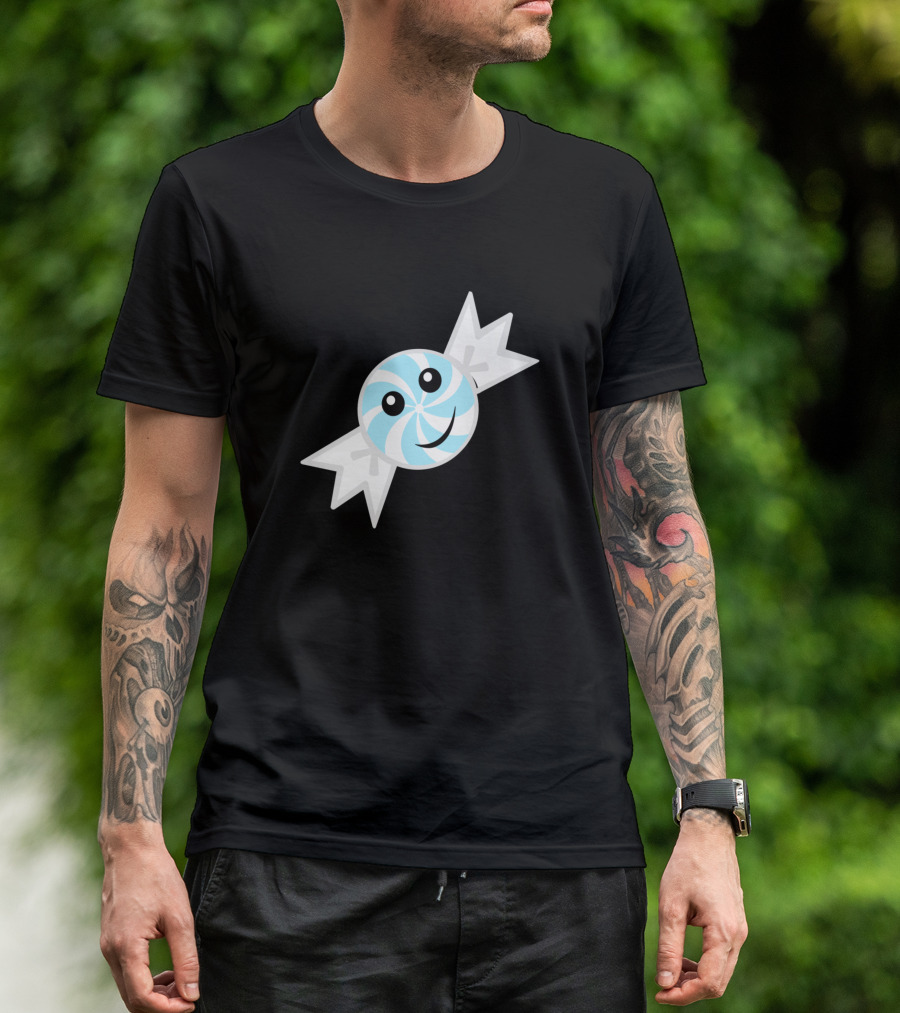Candy Swirl Smiley Wrapper T-Shirt