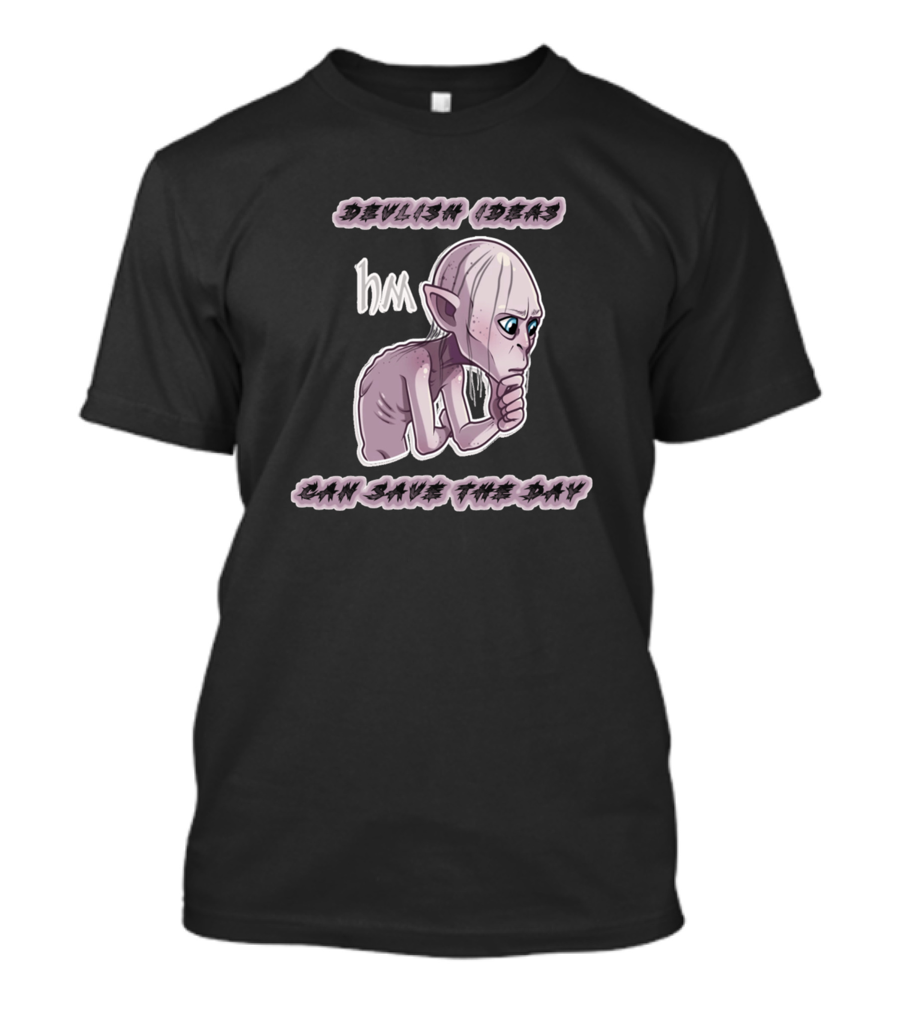 Devlish Ideas Hm Can Save The Day T-Shirt