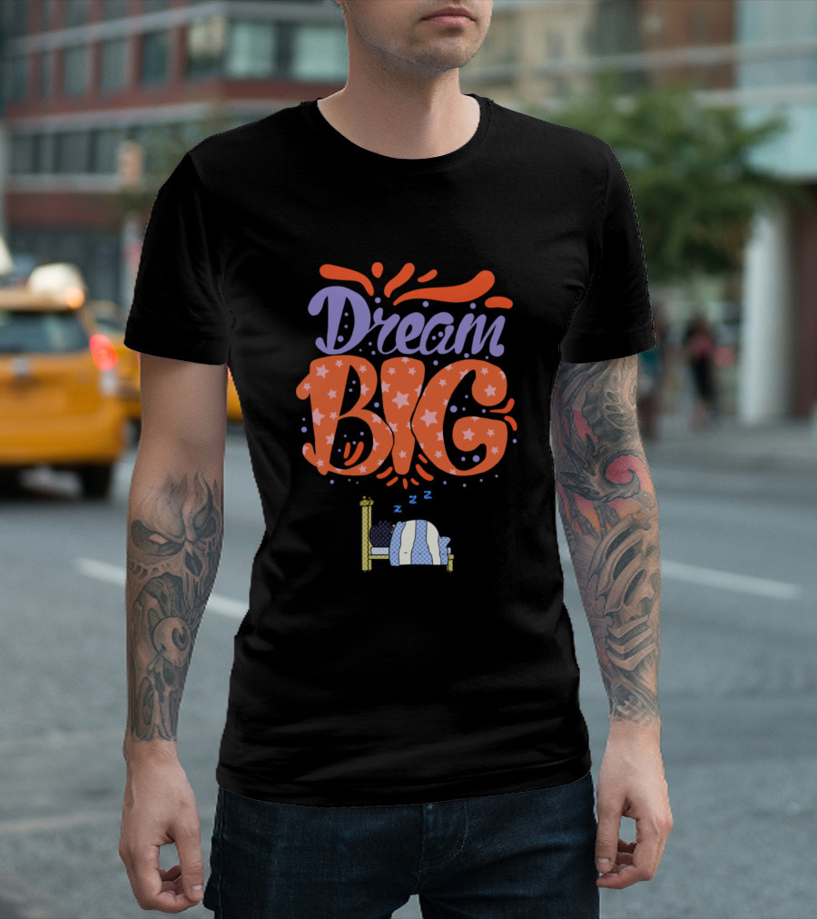 Dream Big Sleep Stars T-Shirt