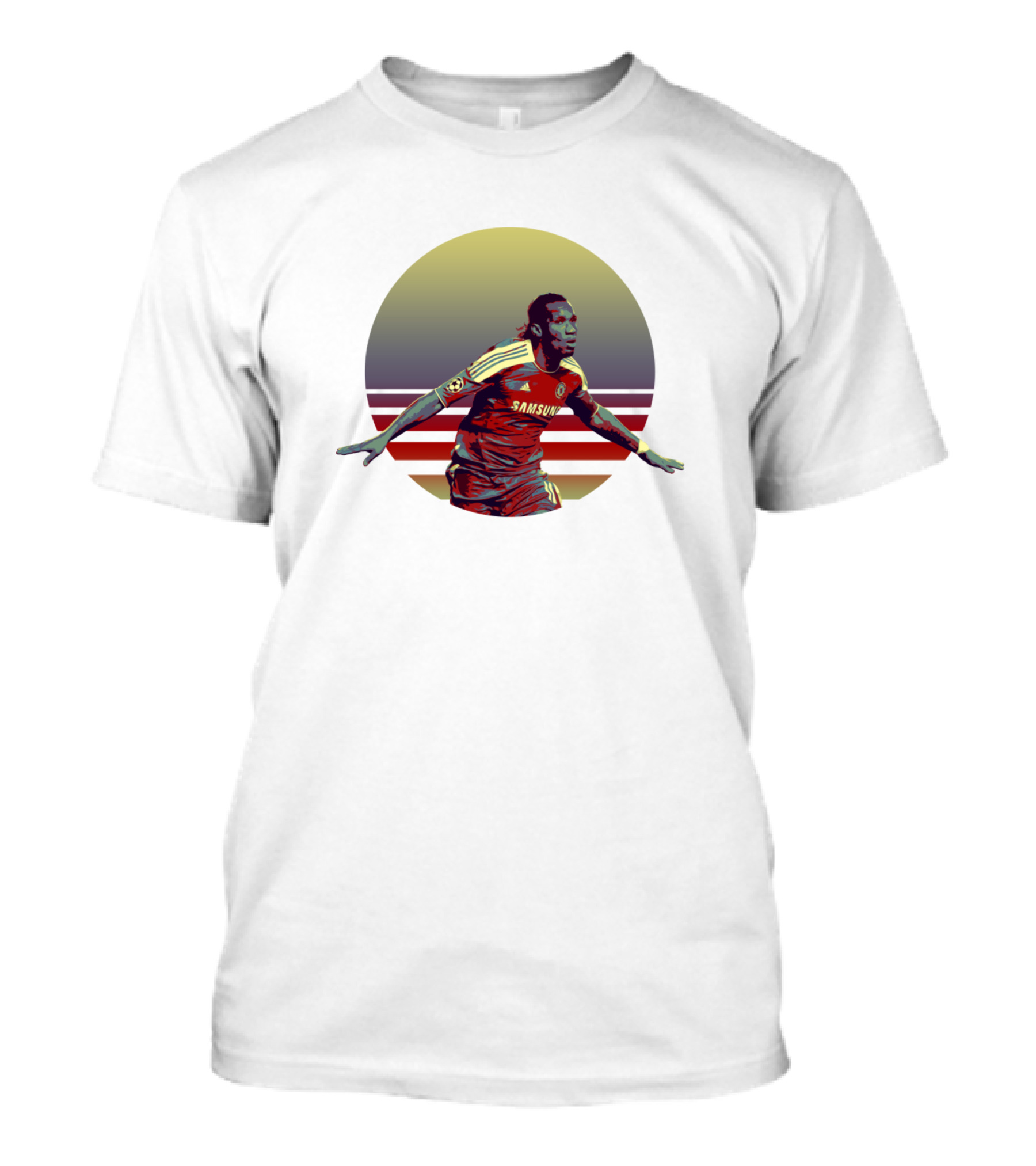 Drogba Chelsea Sunset T-Shirt