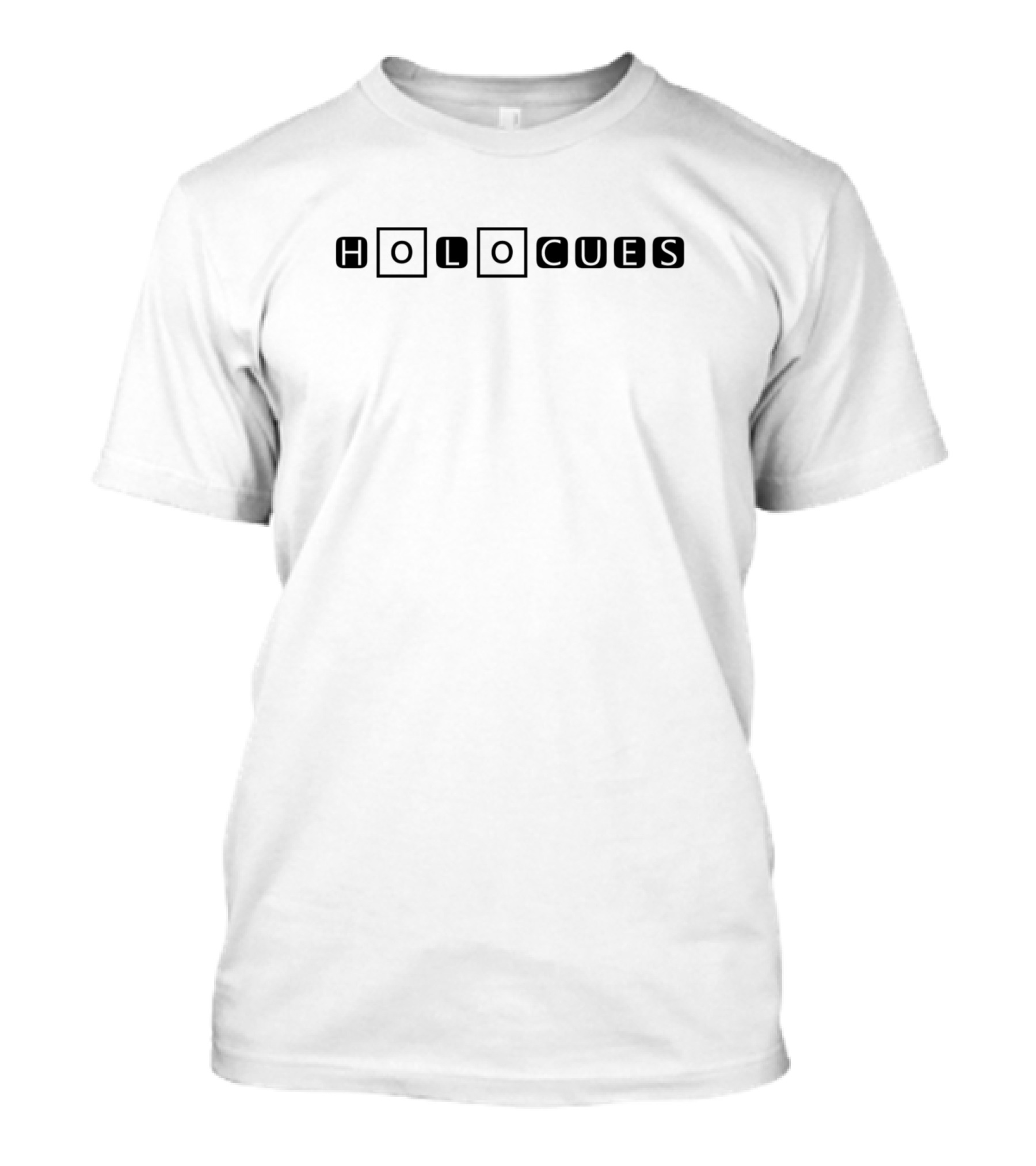 Holocues The Totally Real Band Holographic Cue Blocks T-Shirt