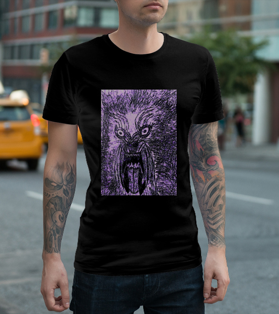 Horrohalloween Werewolf Roar T-Shirt