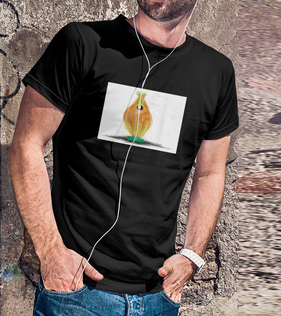Pineapple Fur Creature Art By D.V T-Shirt