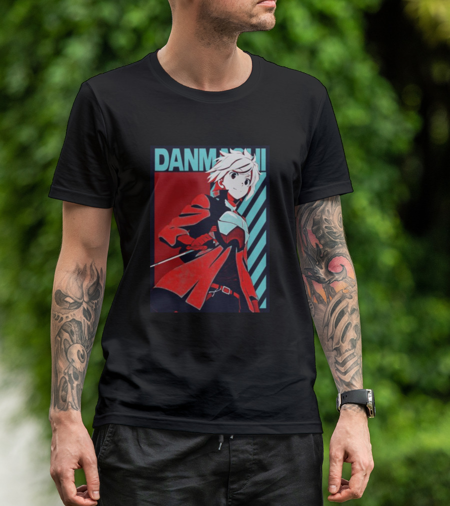 Danmachi Bell Cranel Heroic Pose T-Shirt