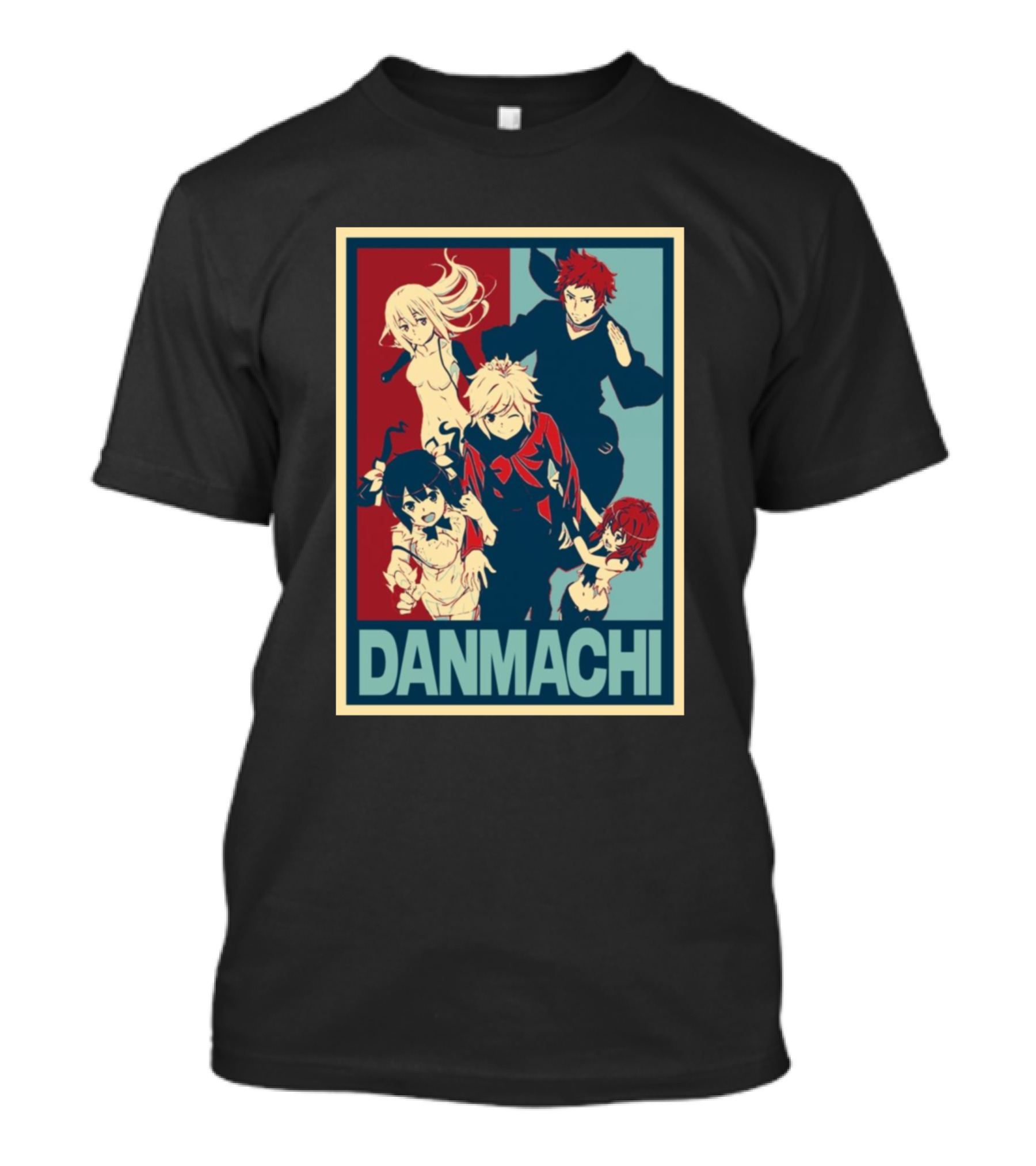 Danmachi Adventure Characters Iconic T-Shirt