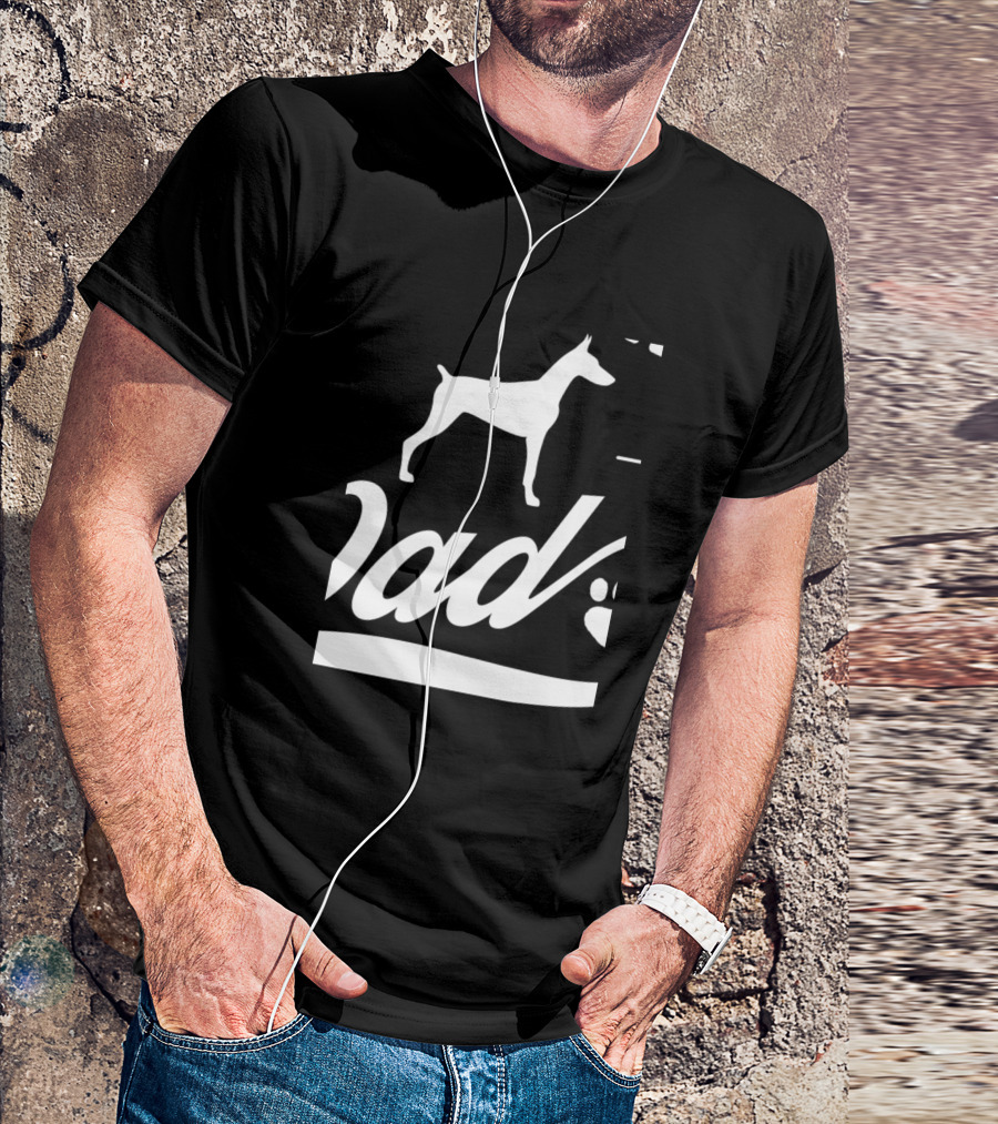 Doberman Dad Dog Owner Lover T-Shirt