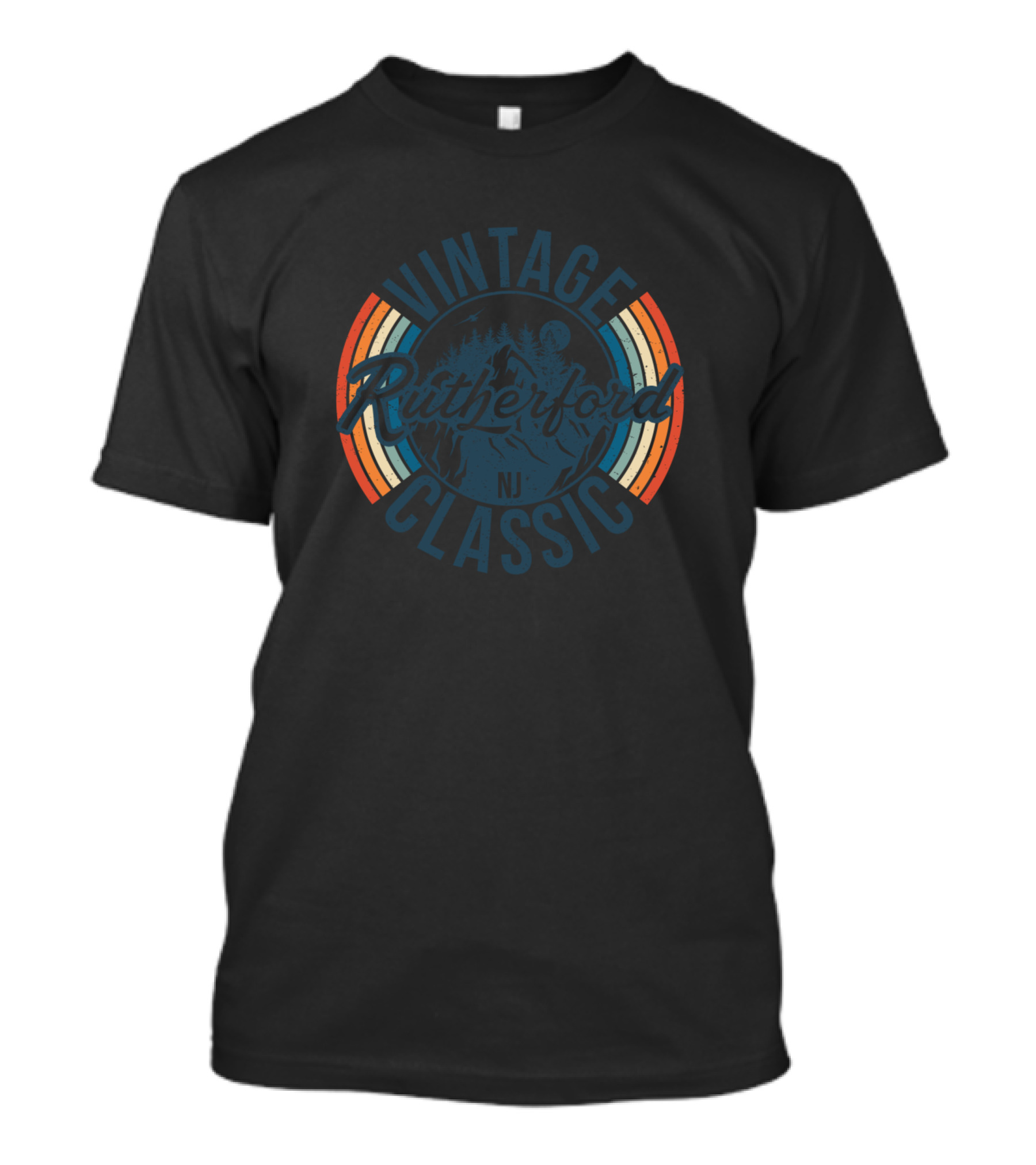 Vintage Rutherford Classic NJ Retro T-Shirt