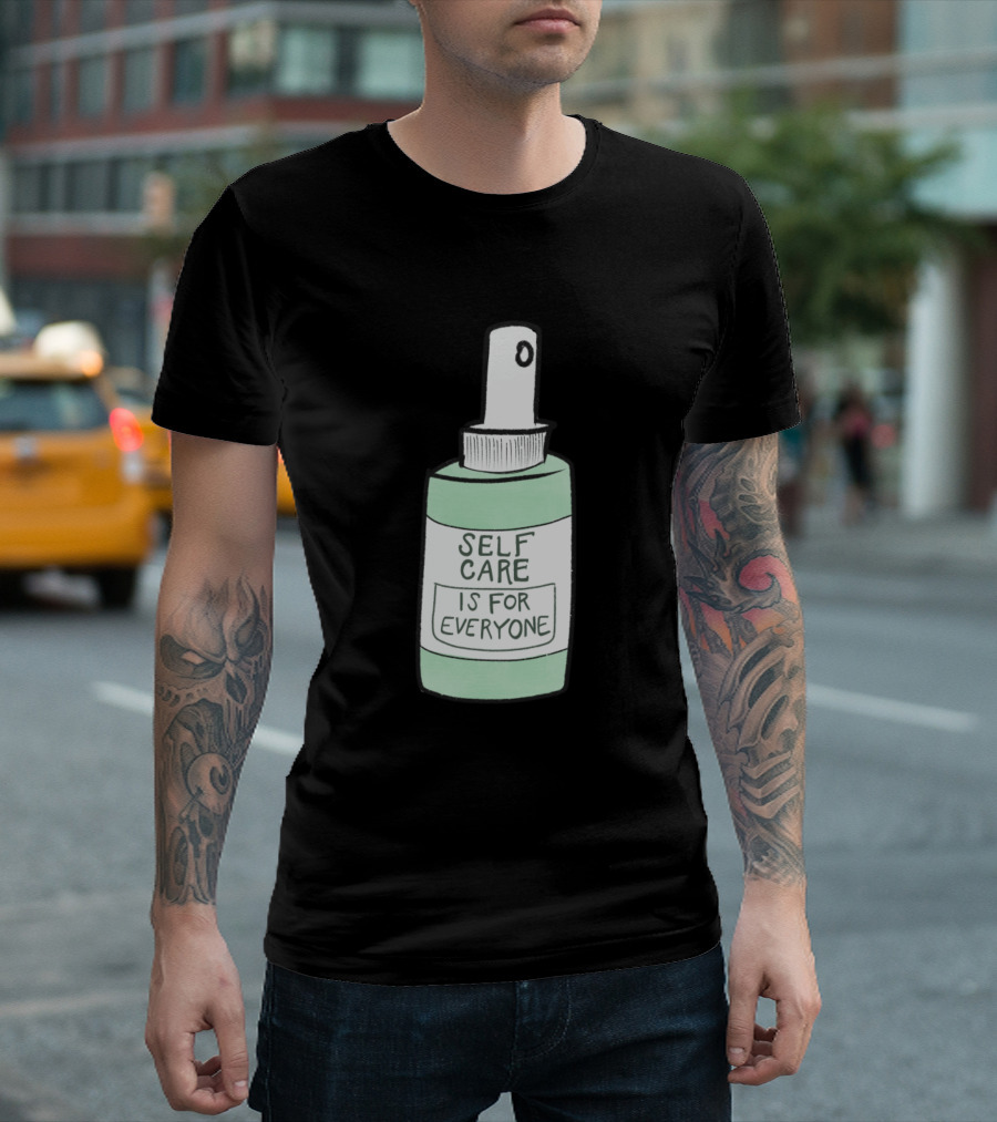 Self Care Is For Everyone Spray Bottle T-Shirt