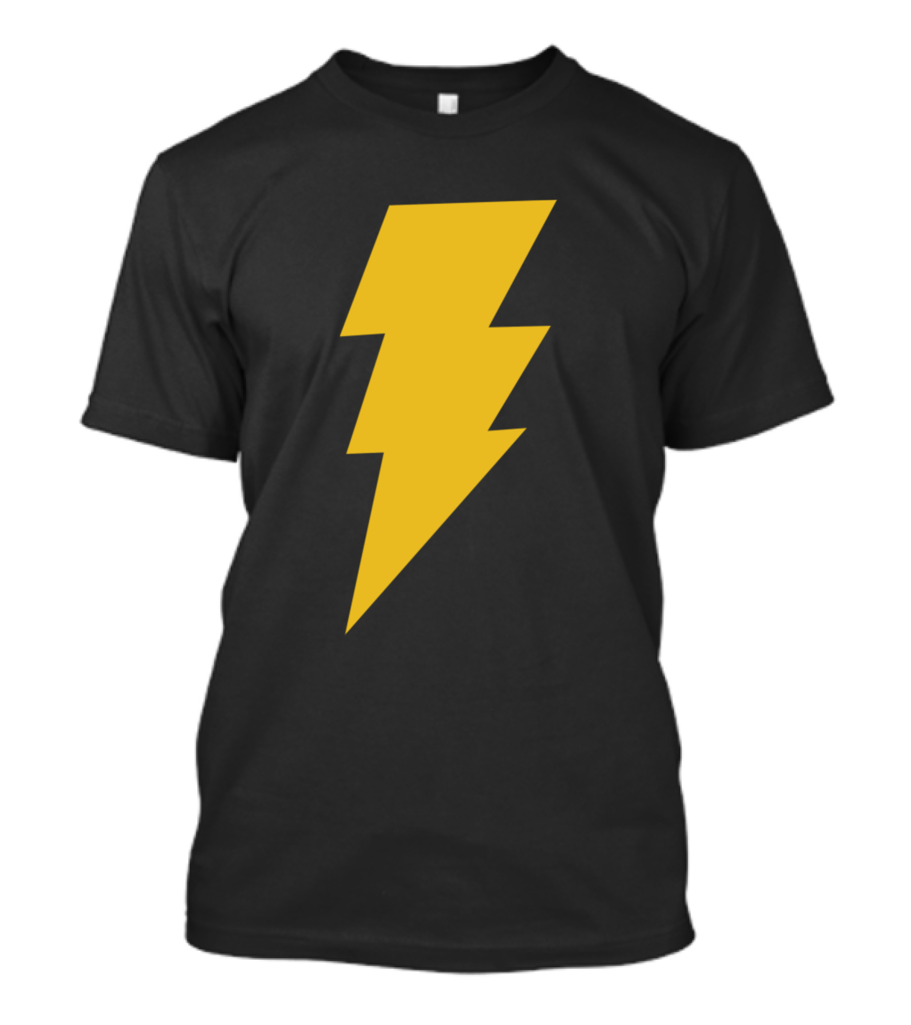 Shazam Black Adam Lightning Bolt T-Shirt