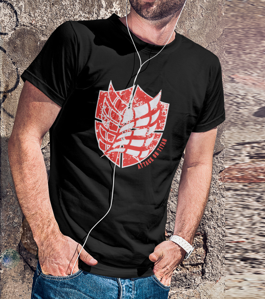 Attack On Titan Wings Of Freedom Shield T-Shirt