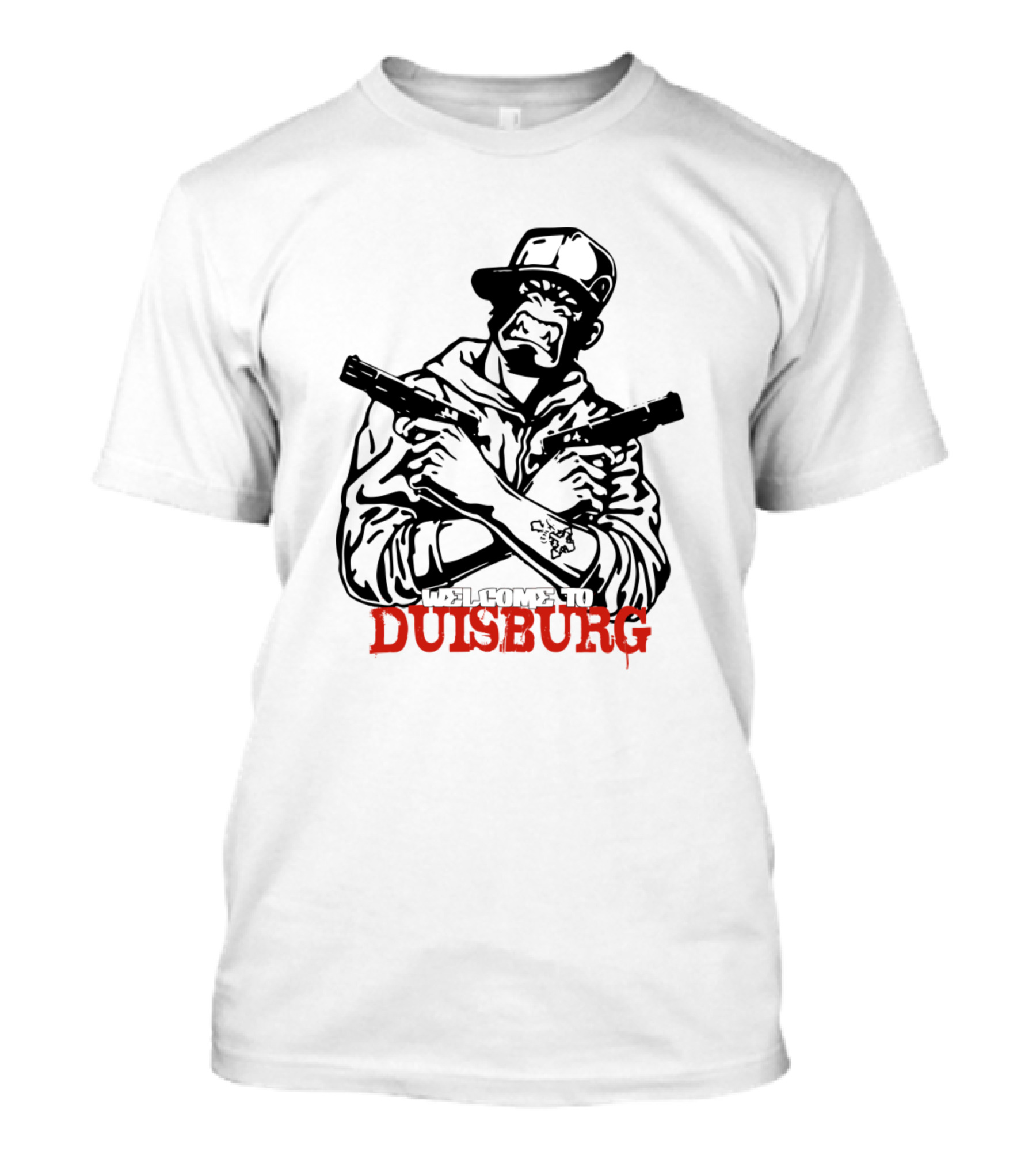 Welcome To Duisburg Gangster Germany T-Shirt