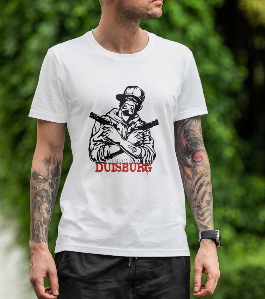 Welcome To Duisburg Gangster Germany T-Shirt