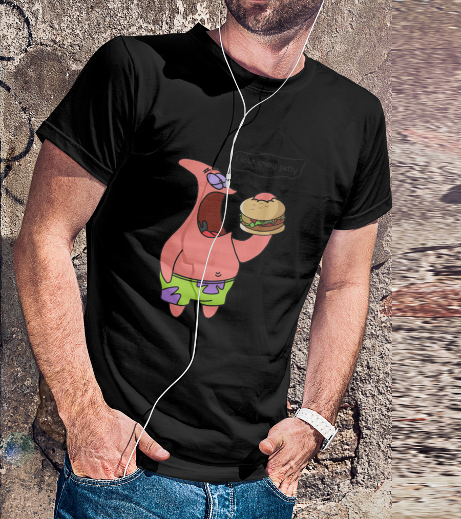 Patrick I Love Craby Patty T-Shirt