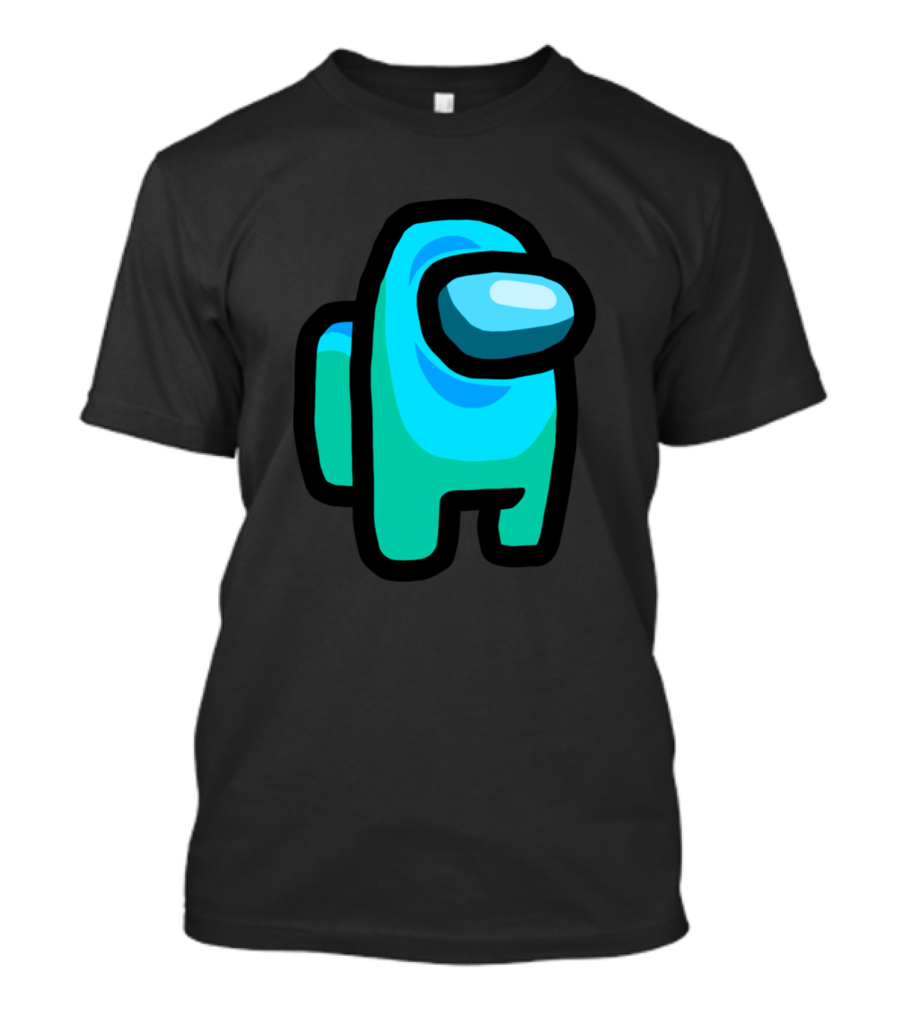 Among Us Blue Crewmate Character T-Shirt