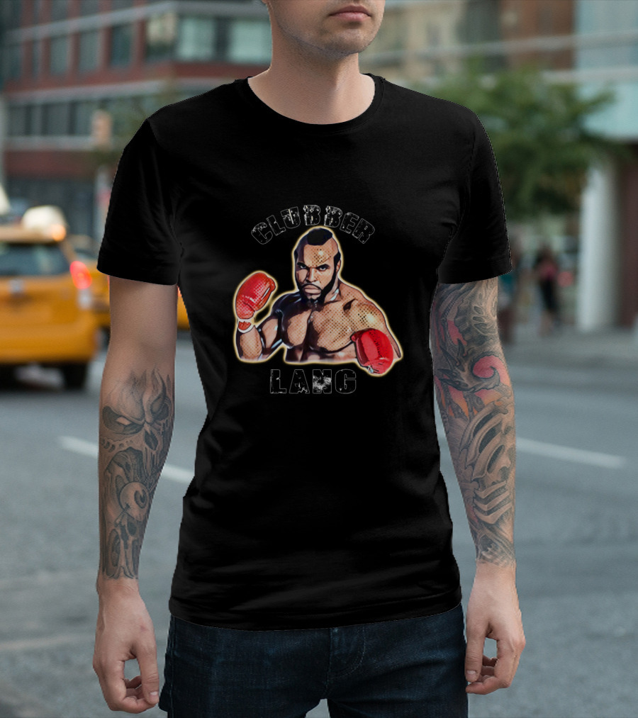 Clubber Lang Boxing Gloves Image T-Shirt
