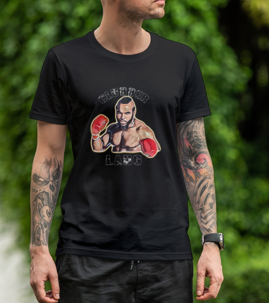 Clubber Lang Boxing Gloves Image T-Shirt