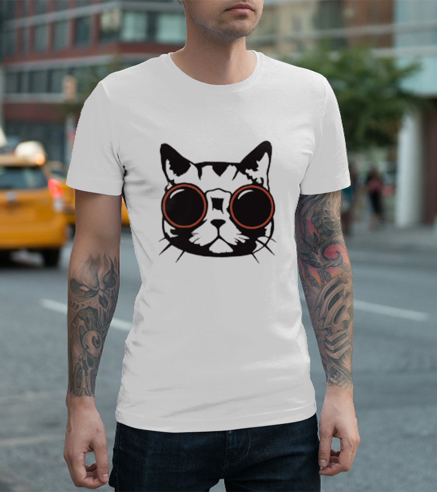Cool Cat Sunglasses T-Shirt