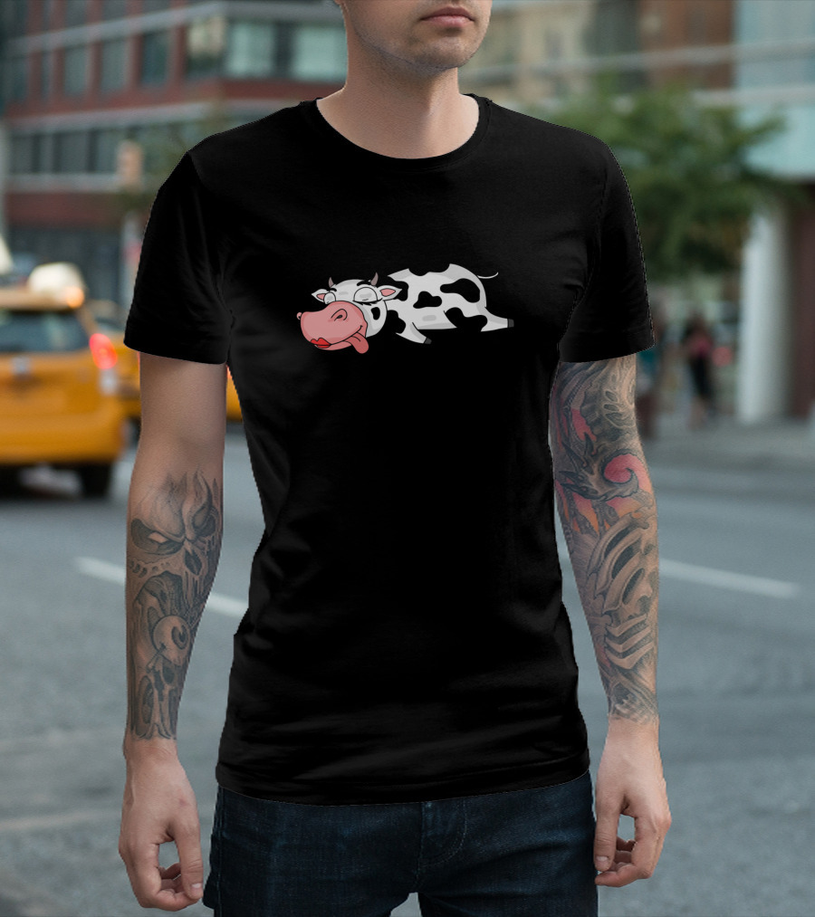 Nope Not Today Cow Farmer Farm 155 Farming T-Shirt