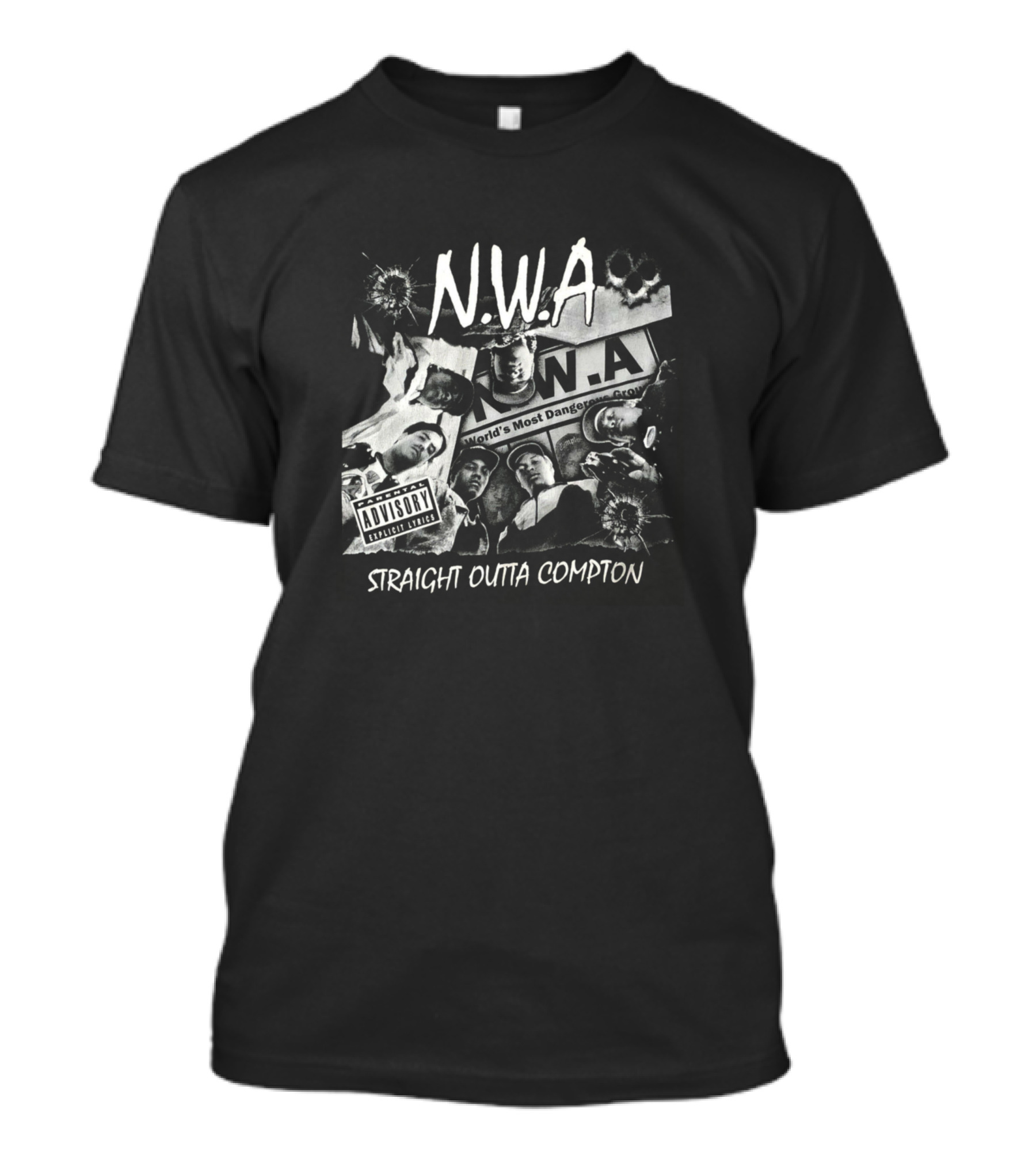 N.W.A Straight Outta Compton World's Most Dangerous Group T-Shirt