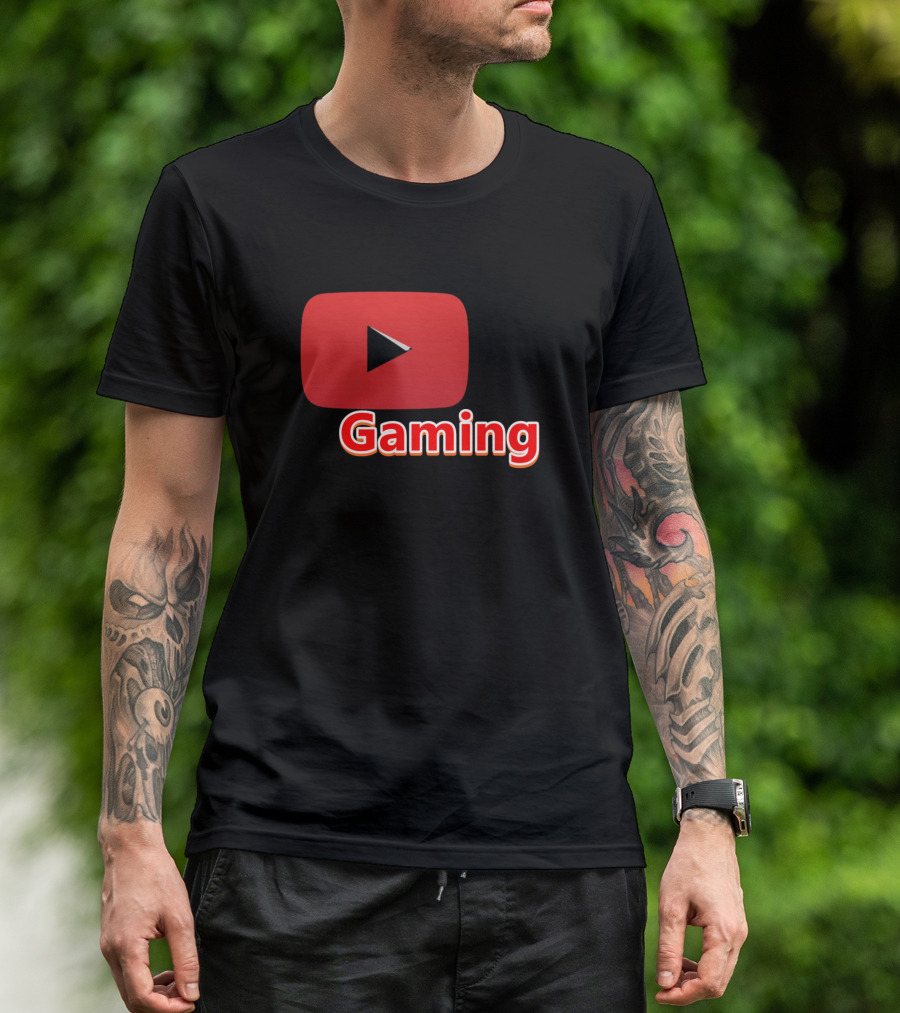Youtube Gaming Logo Play Button T-Shirt