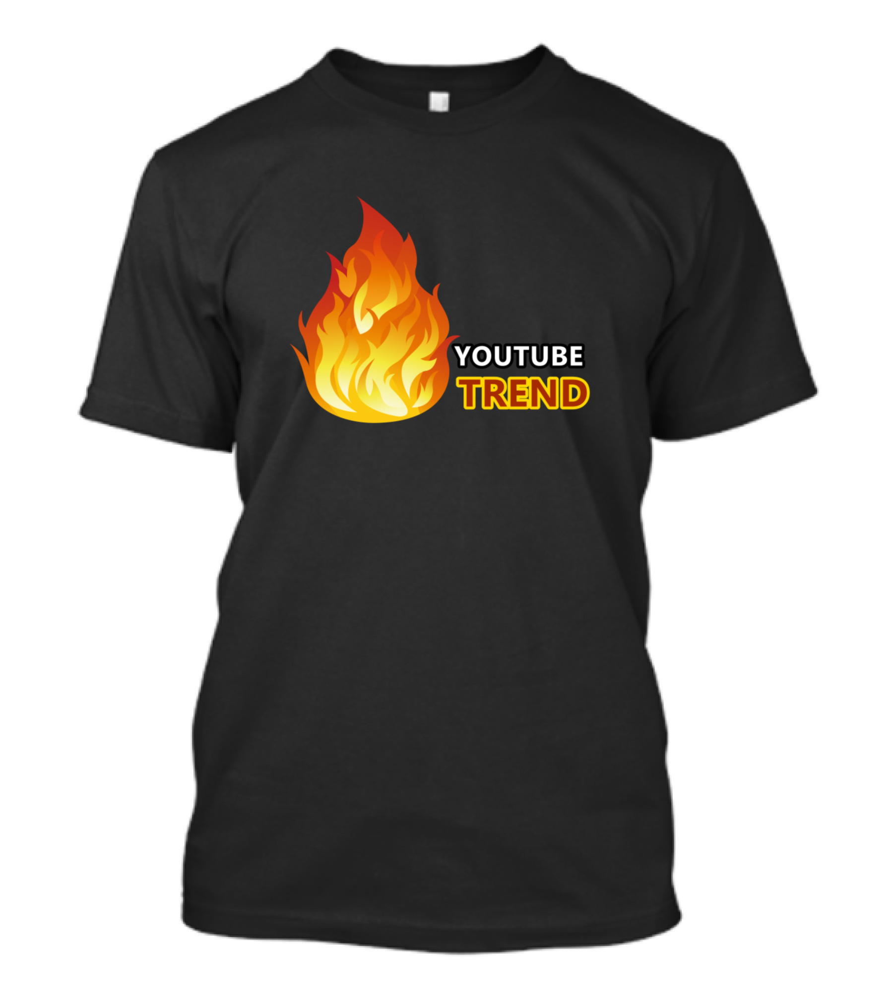 YouTube Trend Fire Emoji T-Shirt