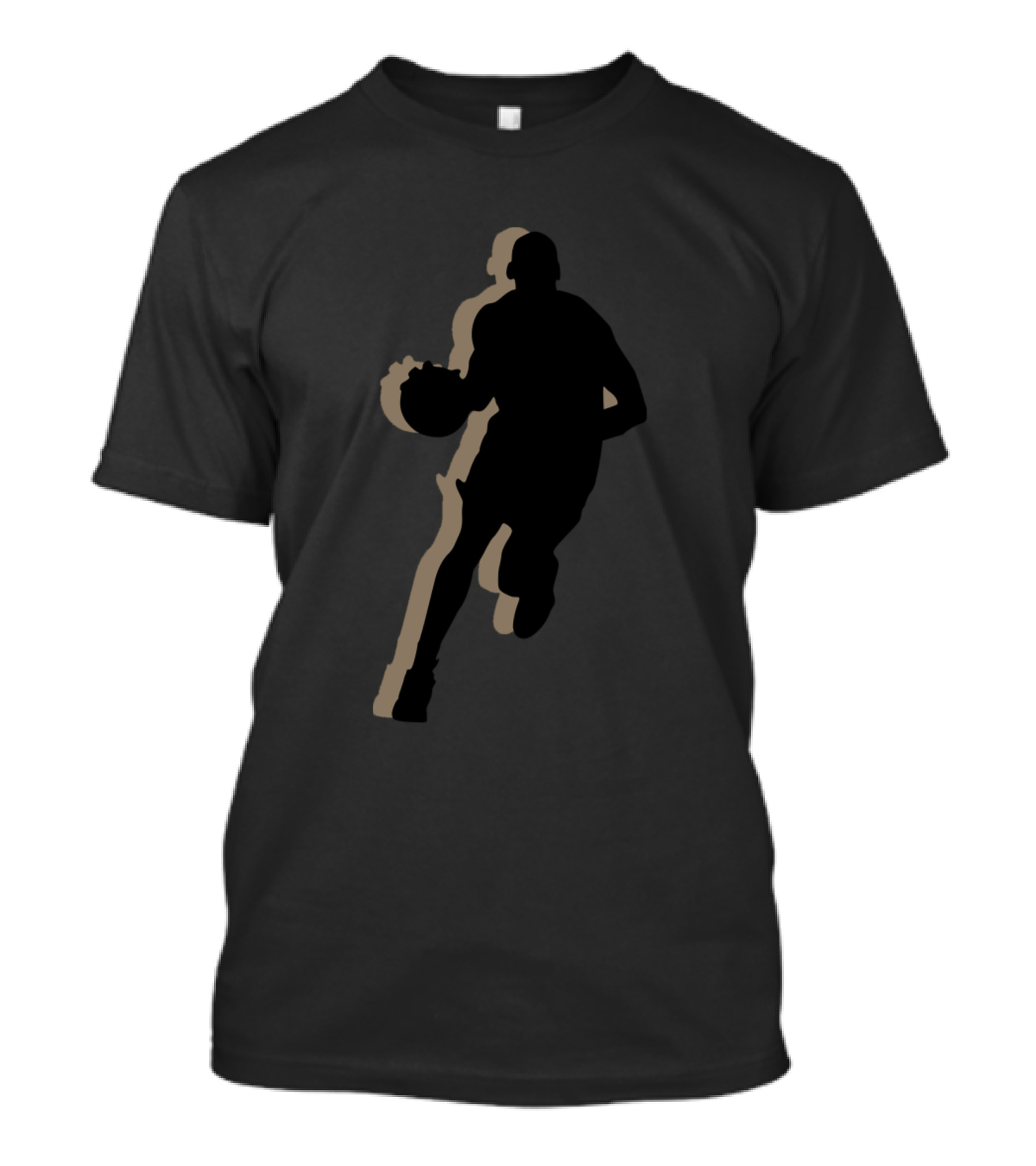 Basketball Player Dribbling T-Shirt