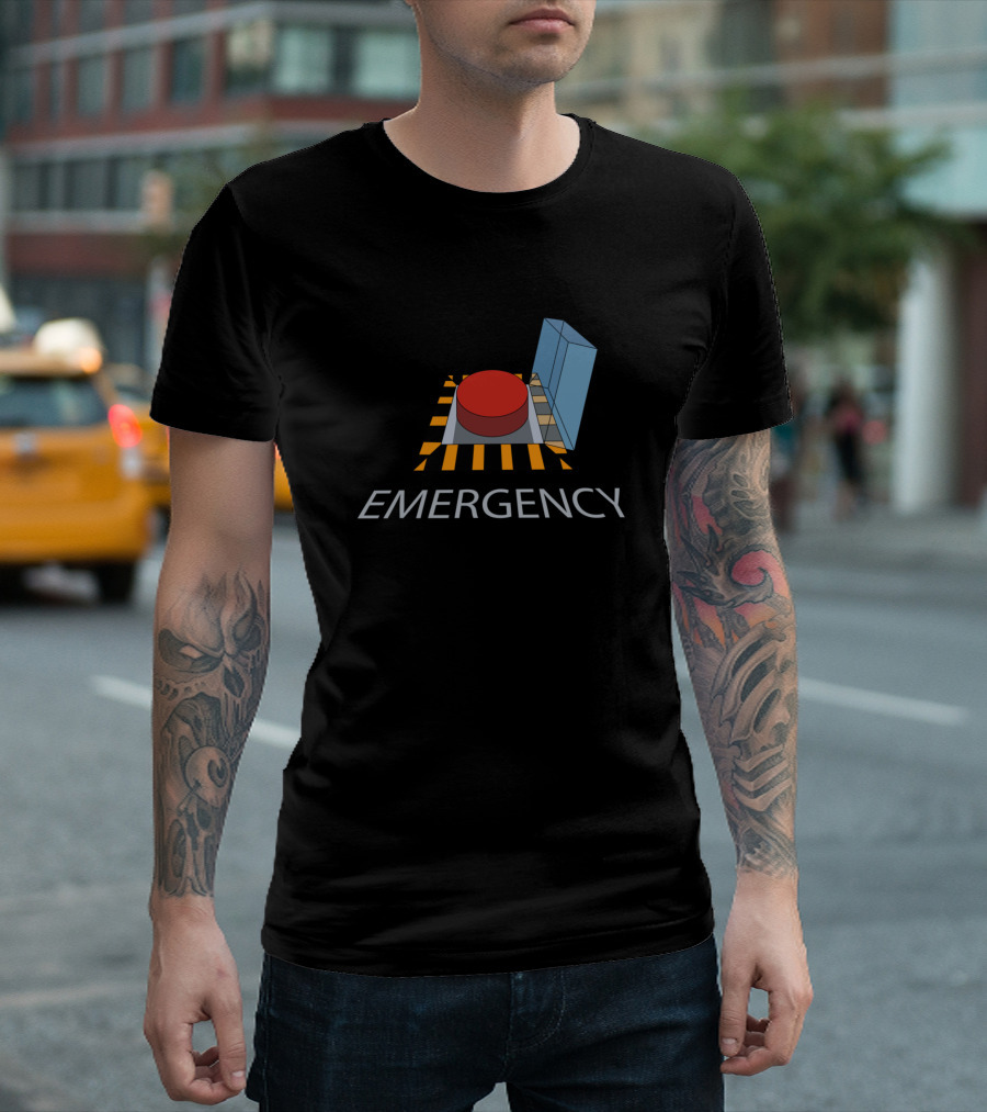 Emergency Button T-Shirt