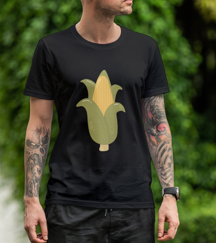 Happy Thanksgiving Corn Harvest Celebration Classic Corn T-Shirt