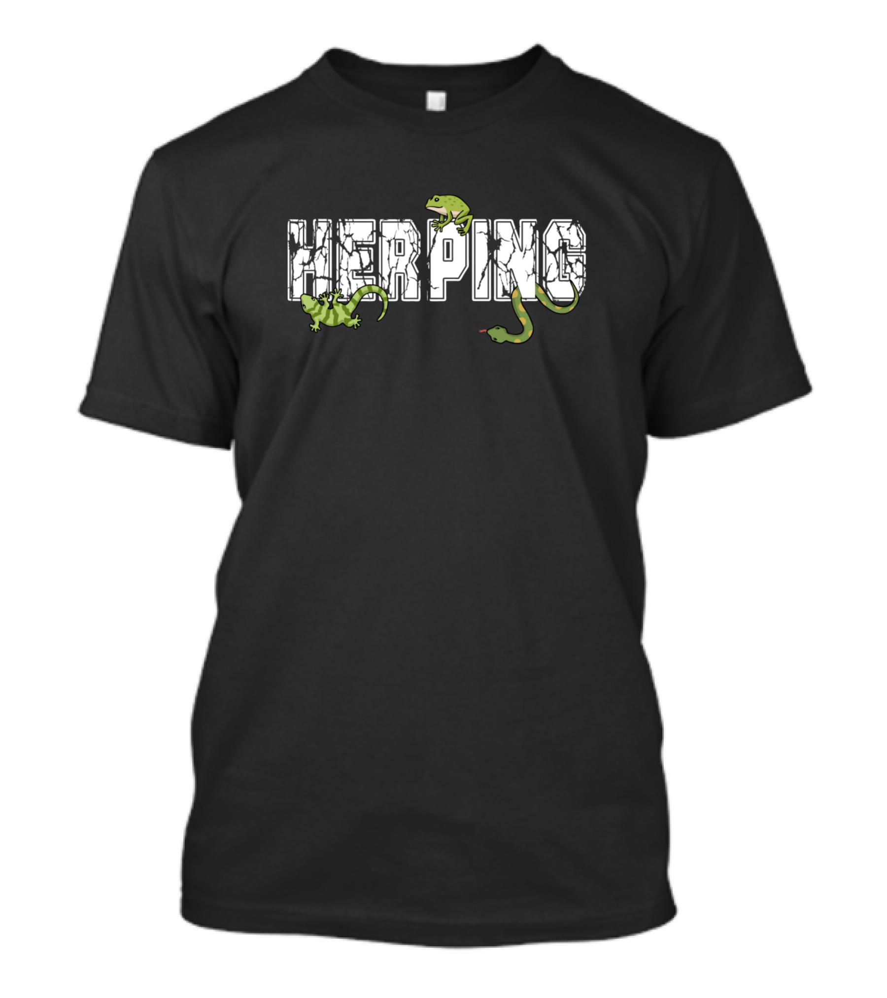 Herping Reptiles Snake Zoology Frog Gec T-Shirt