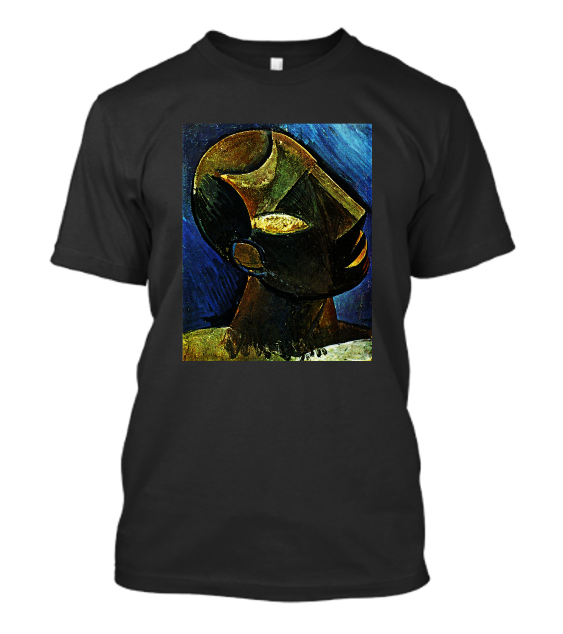 High Resolution Abstract Head Of A Man Pablo Picasso T-Shirt